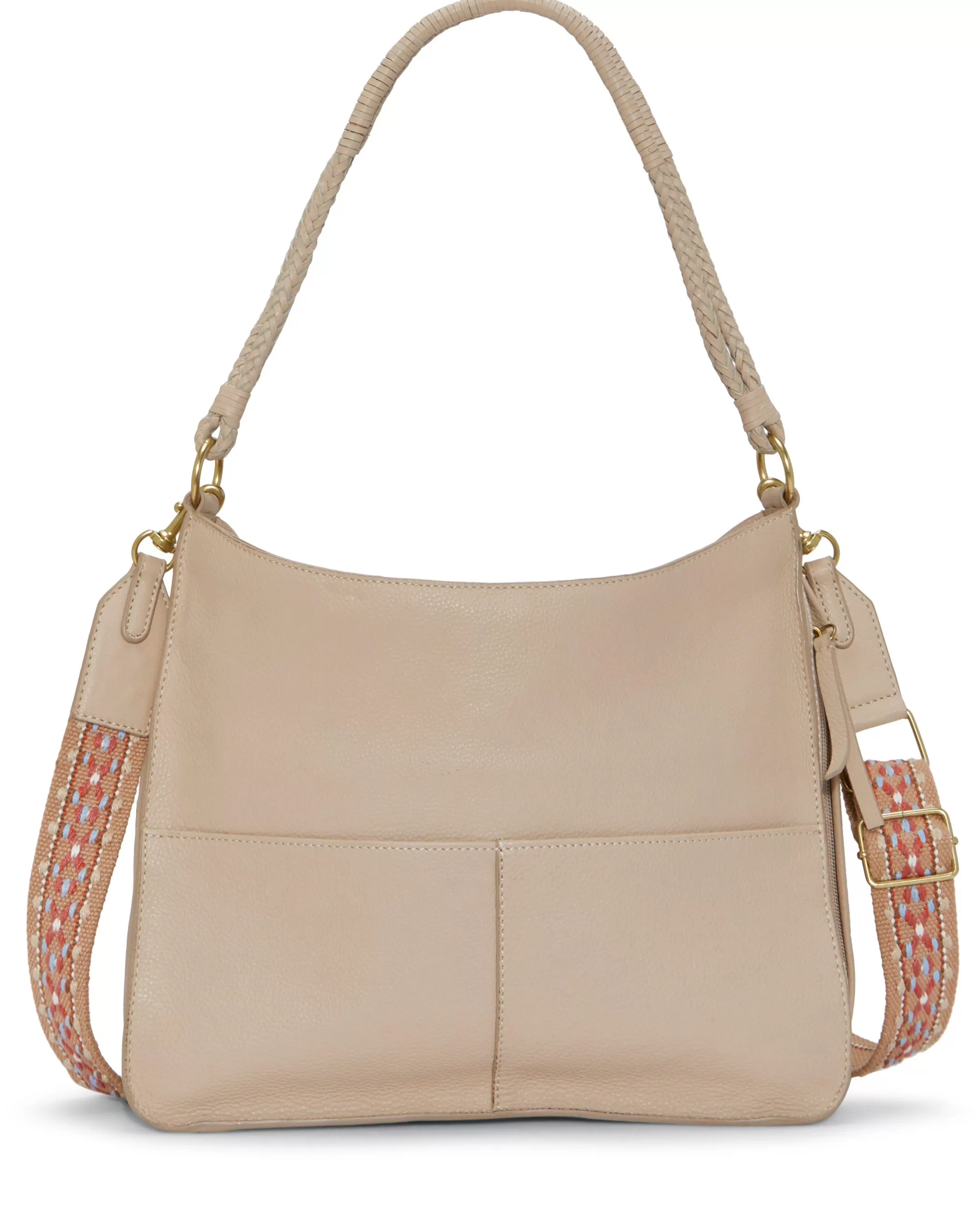 Lucky Brand Handbags*laya shoulder bag light grey