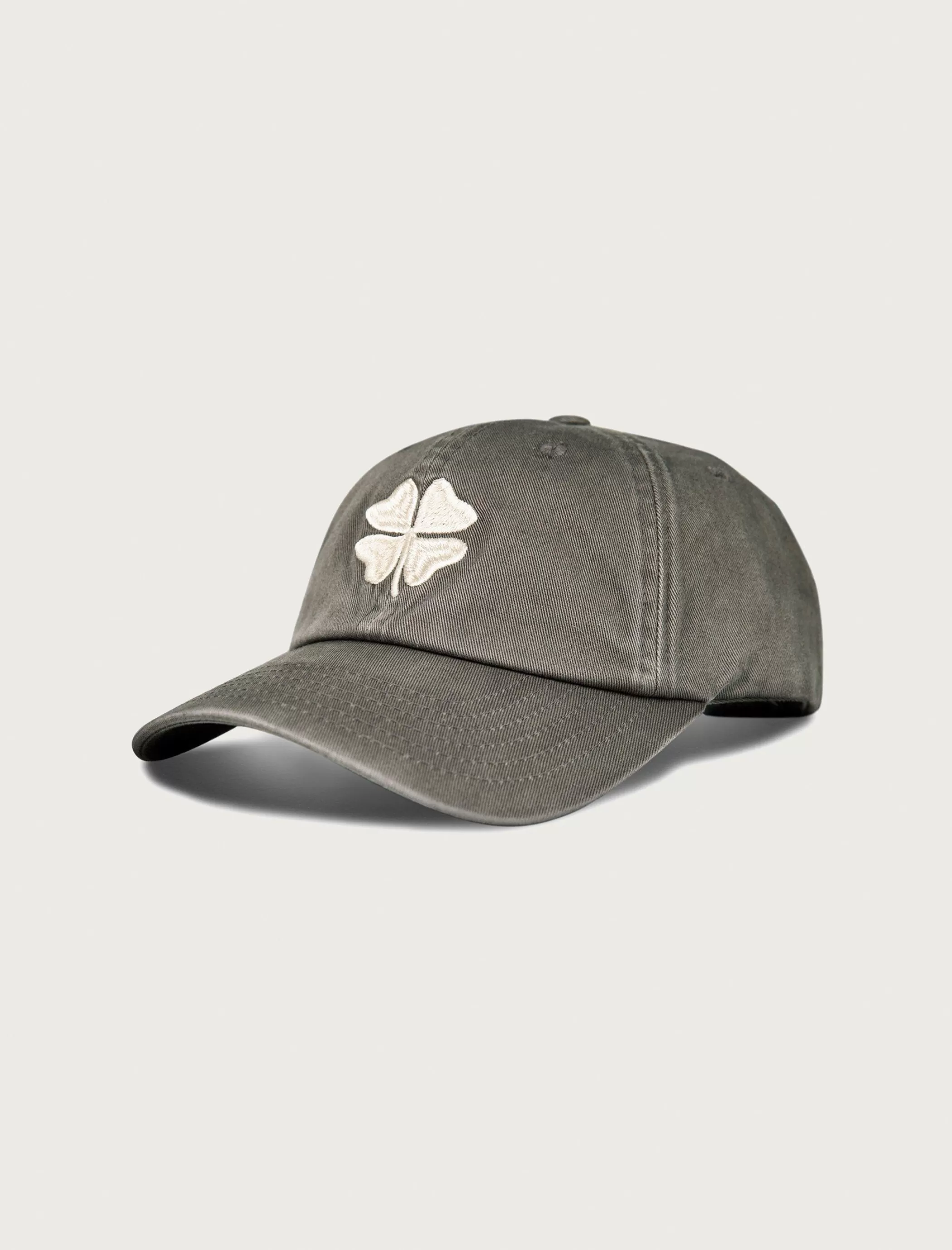 Lucky Brand Hats*lucky clover baseball hat open grey