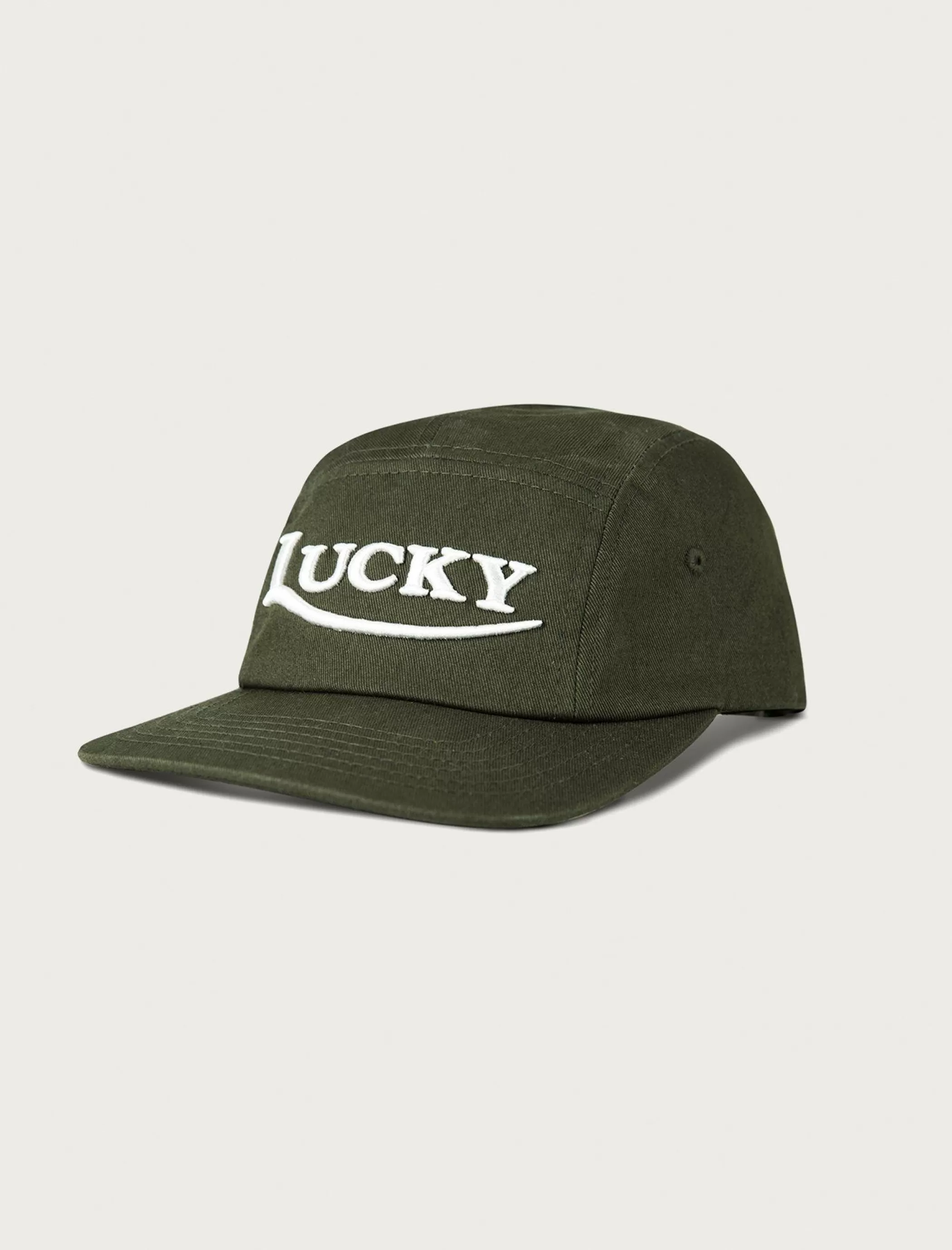 Lucky Brand Hats*lucky emb. 5 panel hat light green