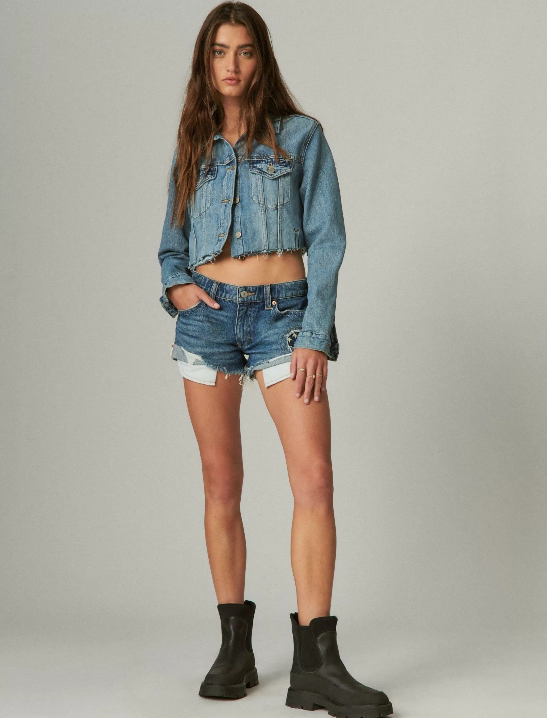 Lucky Brand Shorts*lucky legend low rise short seeing stars