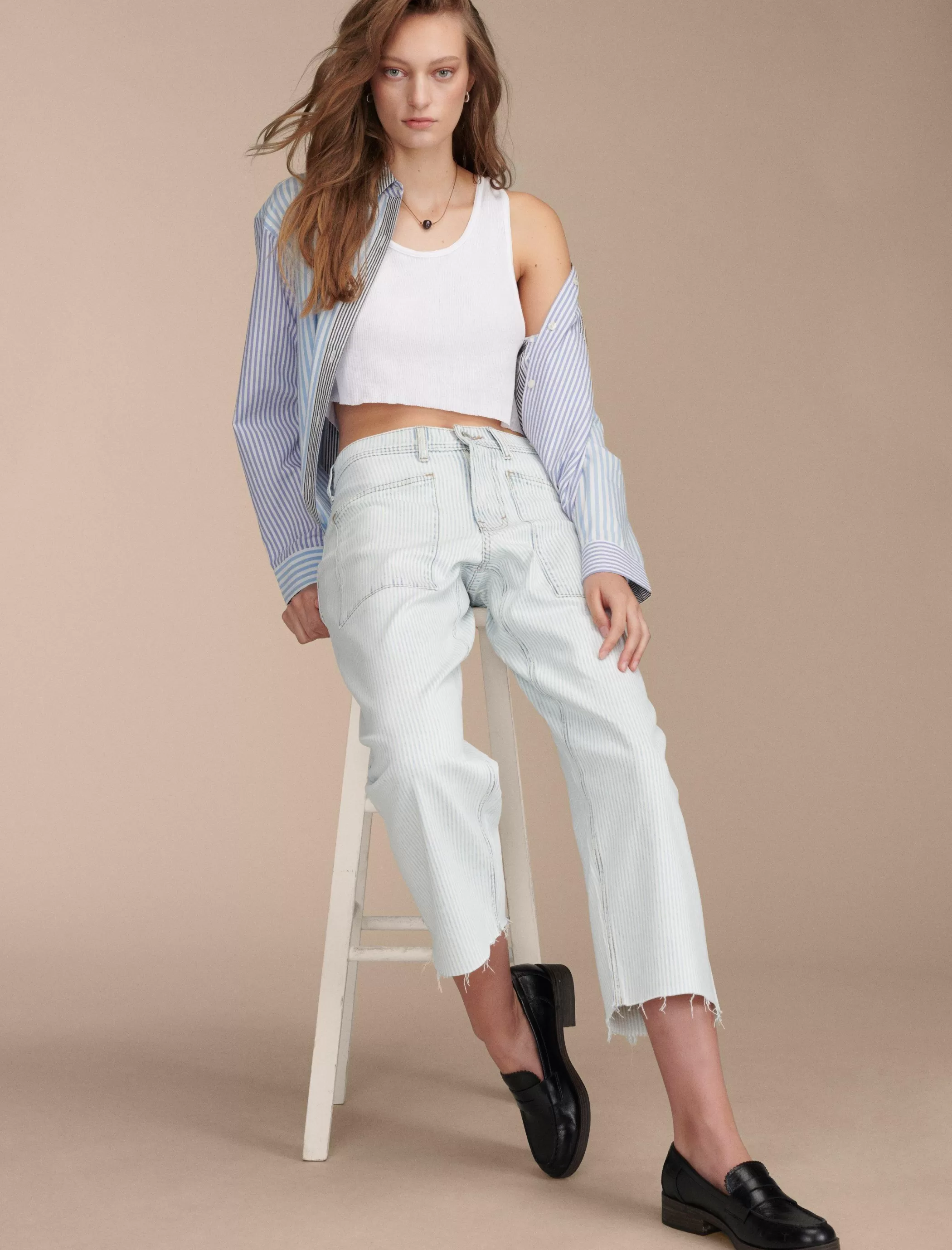 Lucky Brand Jeans | Wide Leg*lucky legend patch pocket high rise wide trackline