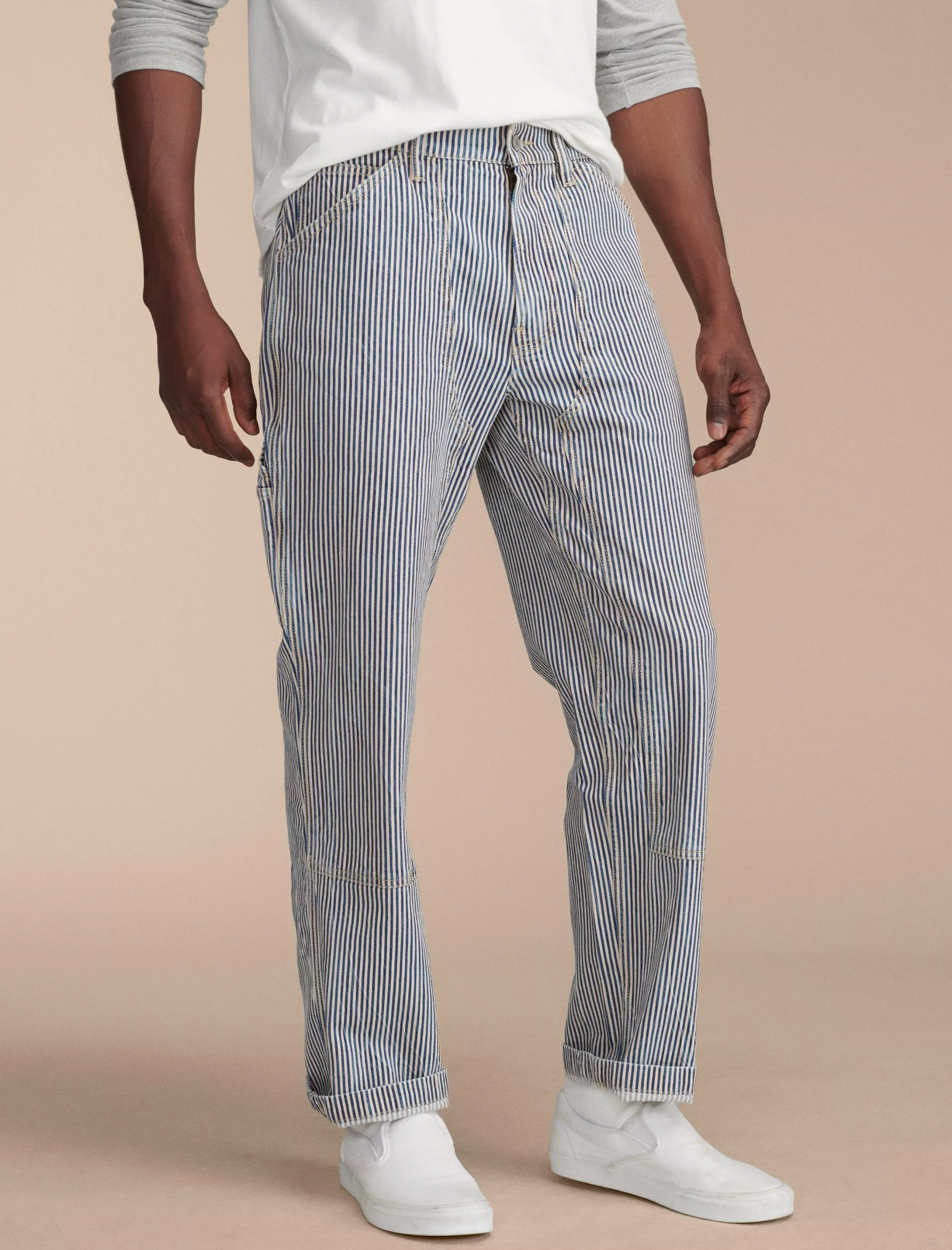 Lucky Brand Pants | Jeans*lucky legend railroad stripe denim carpenter pant preston