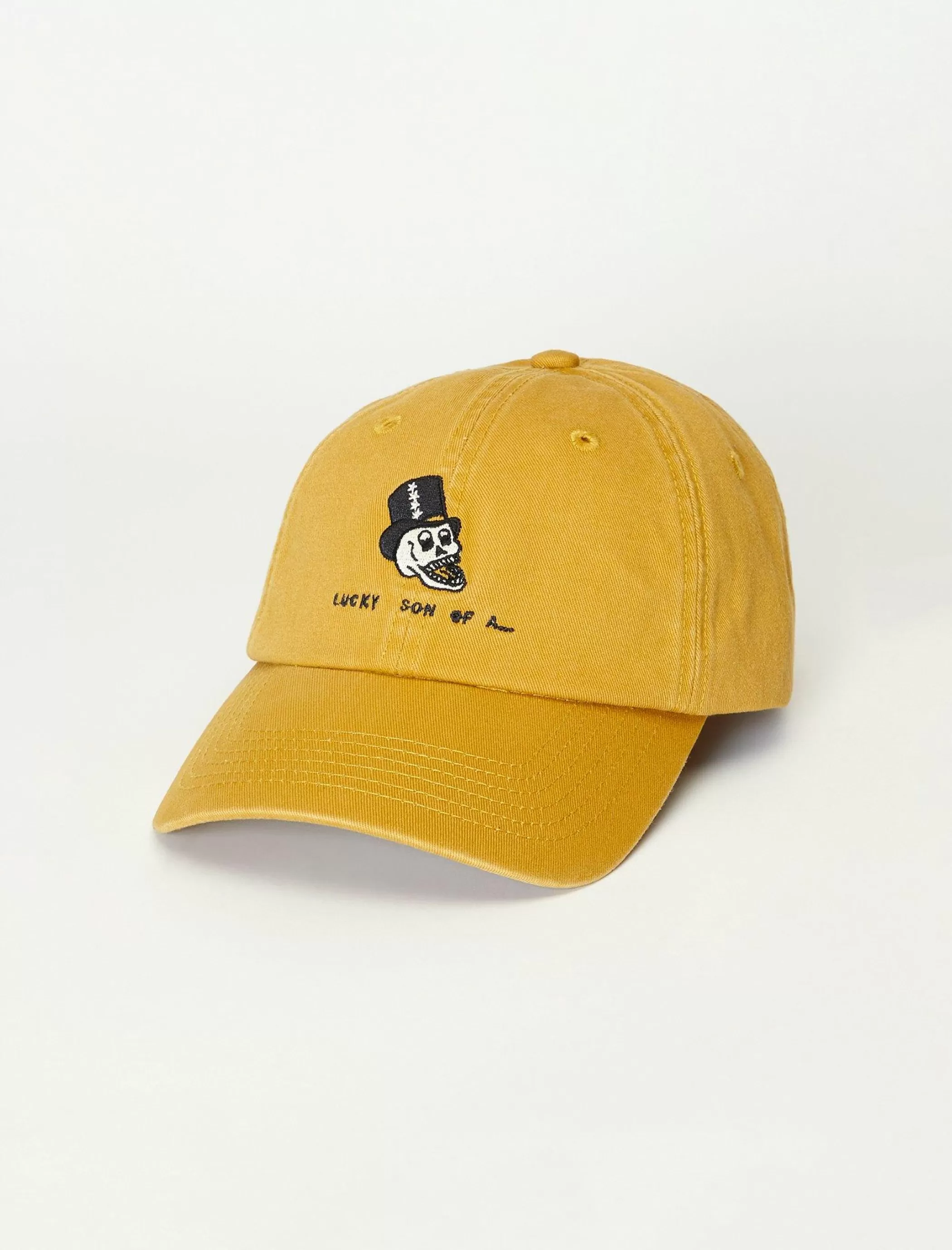 Lucky Brand Hats*lucky son of a baseball hat mineral yellow