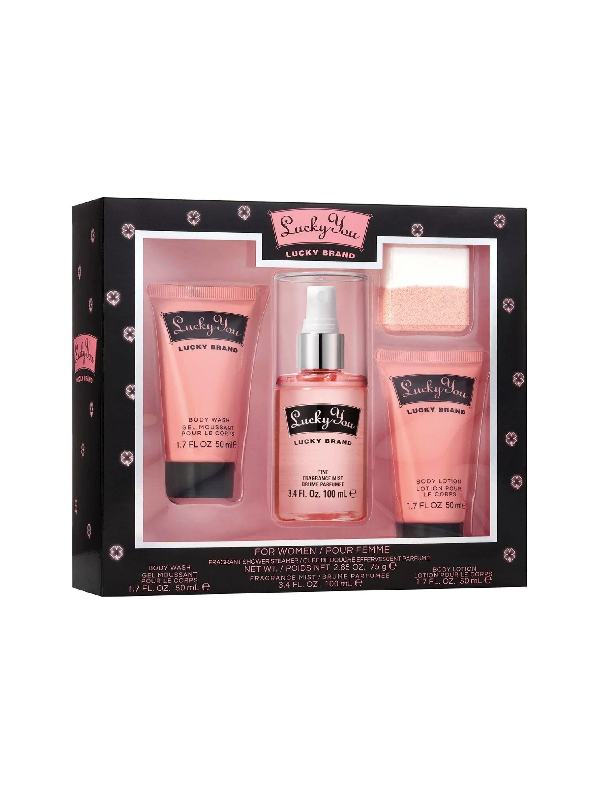 Lucky Brand Fragrance*lucky you women bath set multi