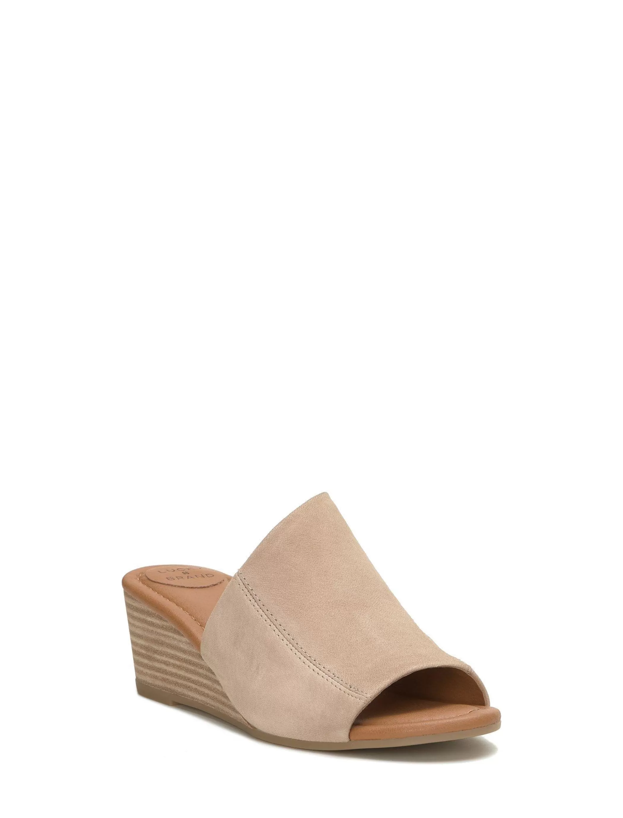 Lucky Brand Shoes*malenka wedge medium beige