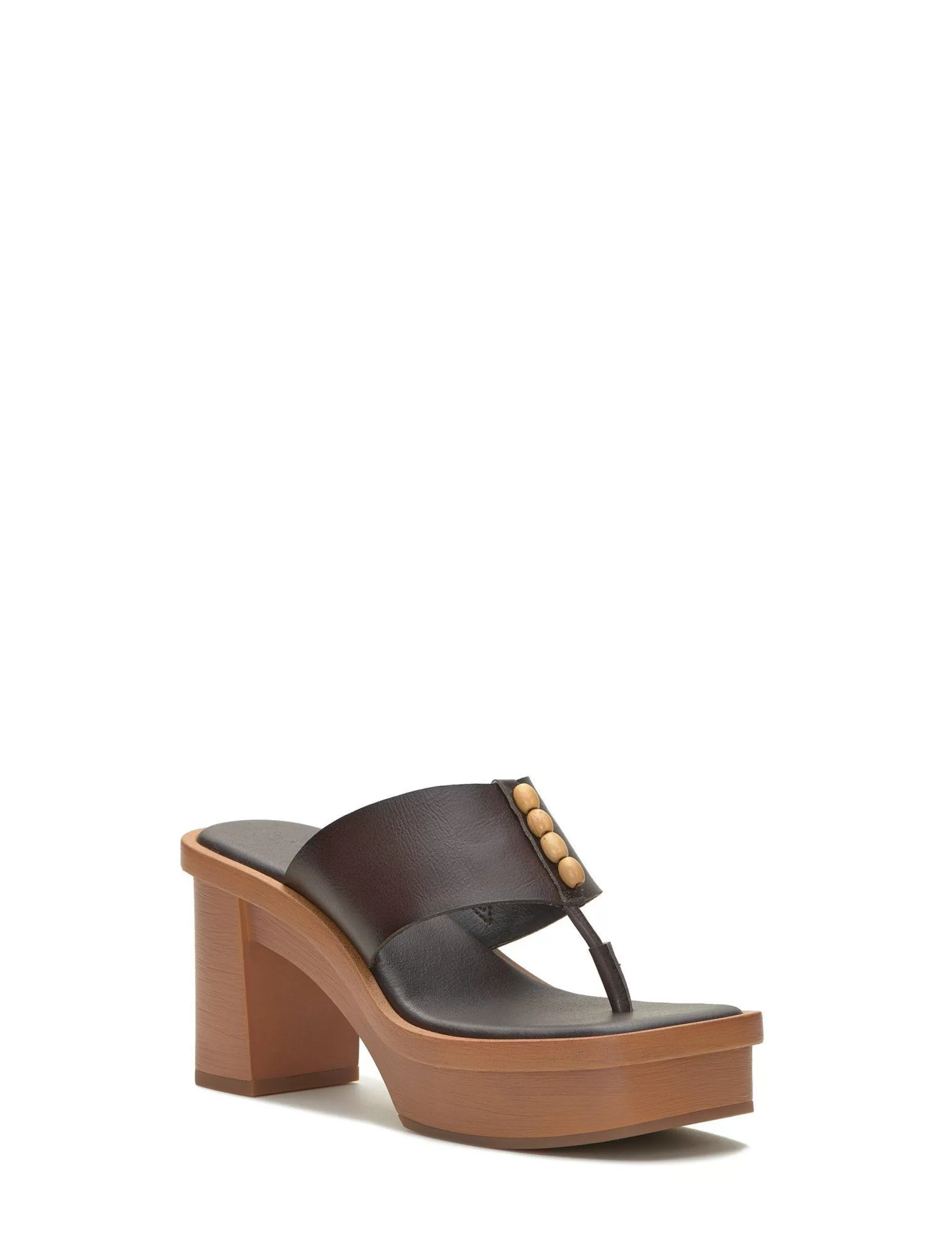 Lucky Brand Shoes*mandelina sandal heel light brown