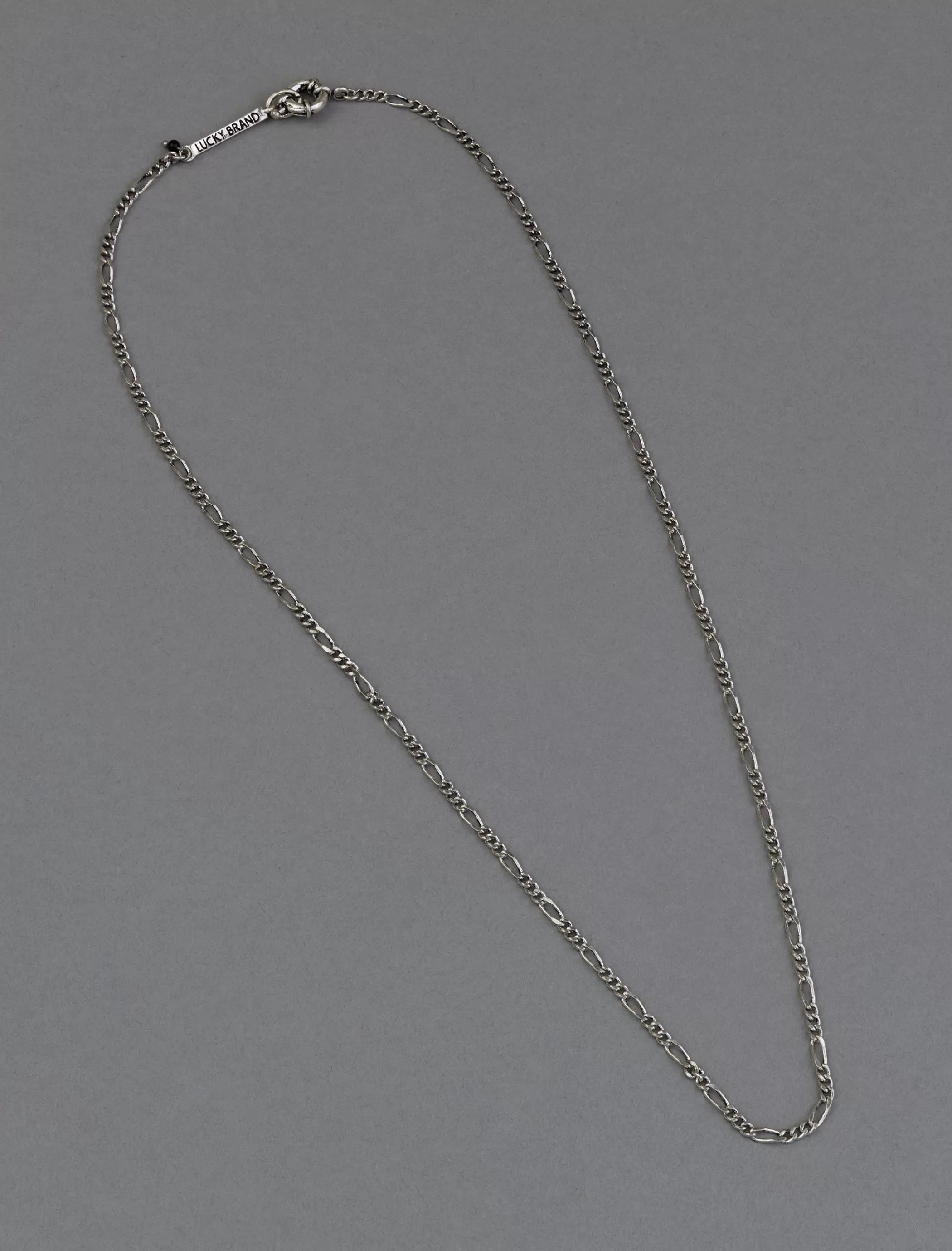 Lucky Brand Jewelry*men's chain necklace silver