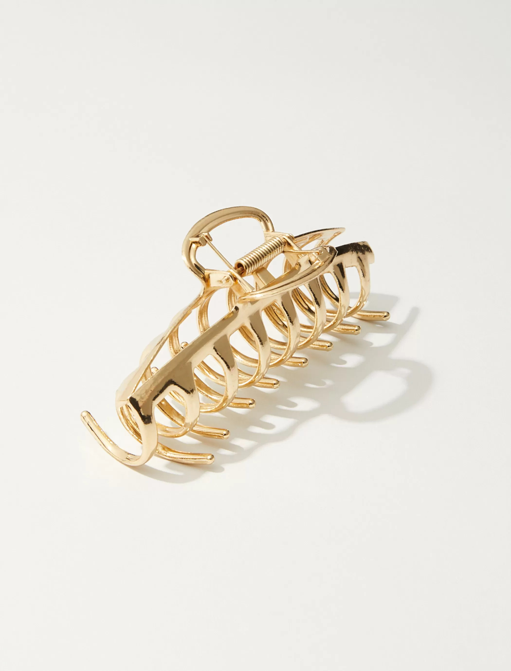 Lucky Brand Hair Accessories*metal claw gold