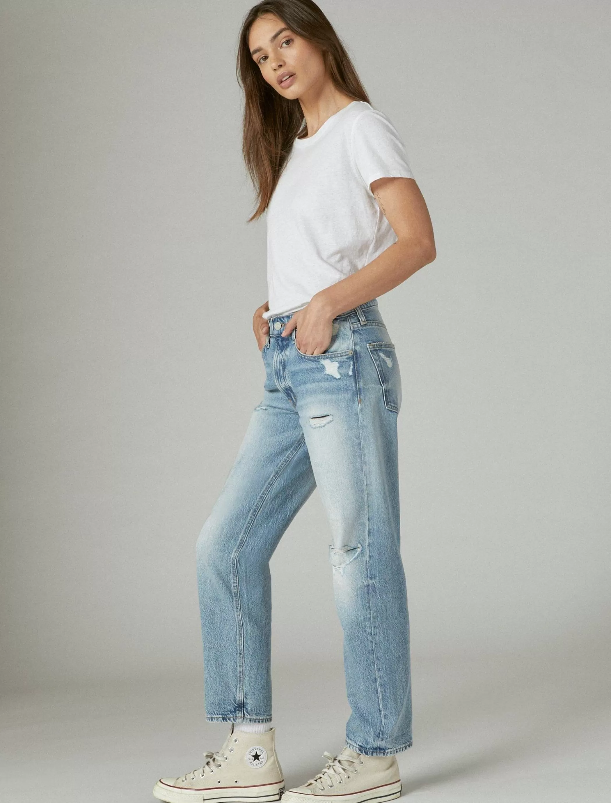 Lucky Brand Jeans | Boyfriend*mid rise boy jean red carpet dest