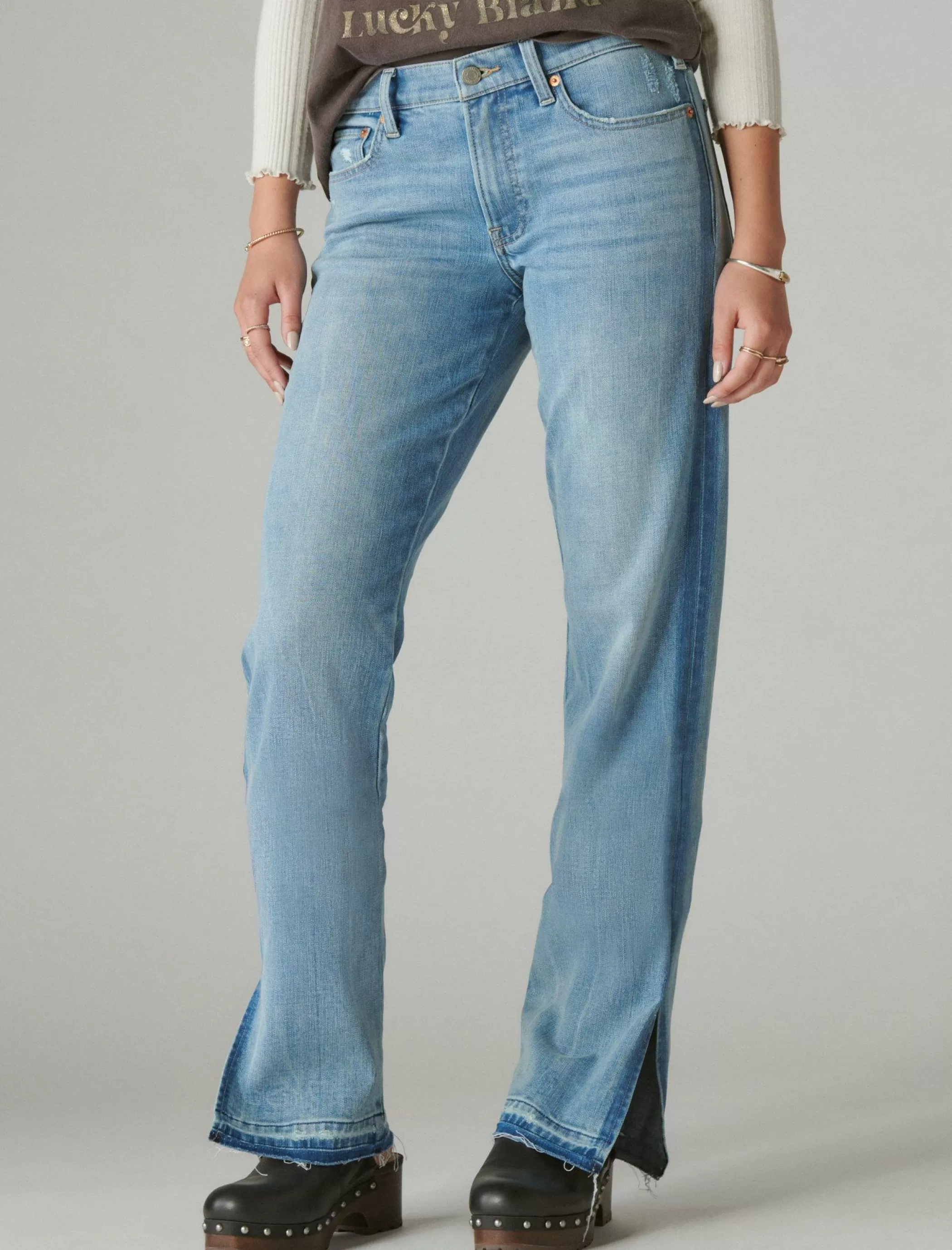 Lucky Brand Jeans | Straight*mid rise sweet straight golden hour