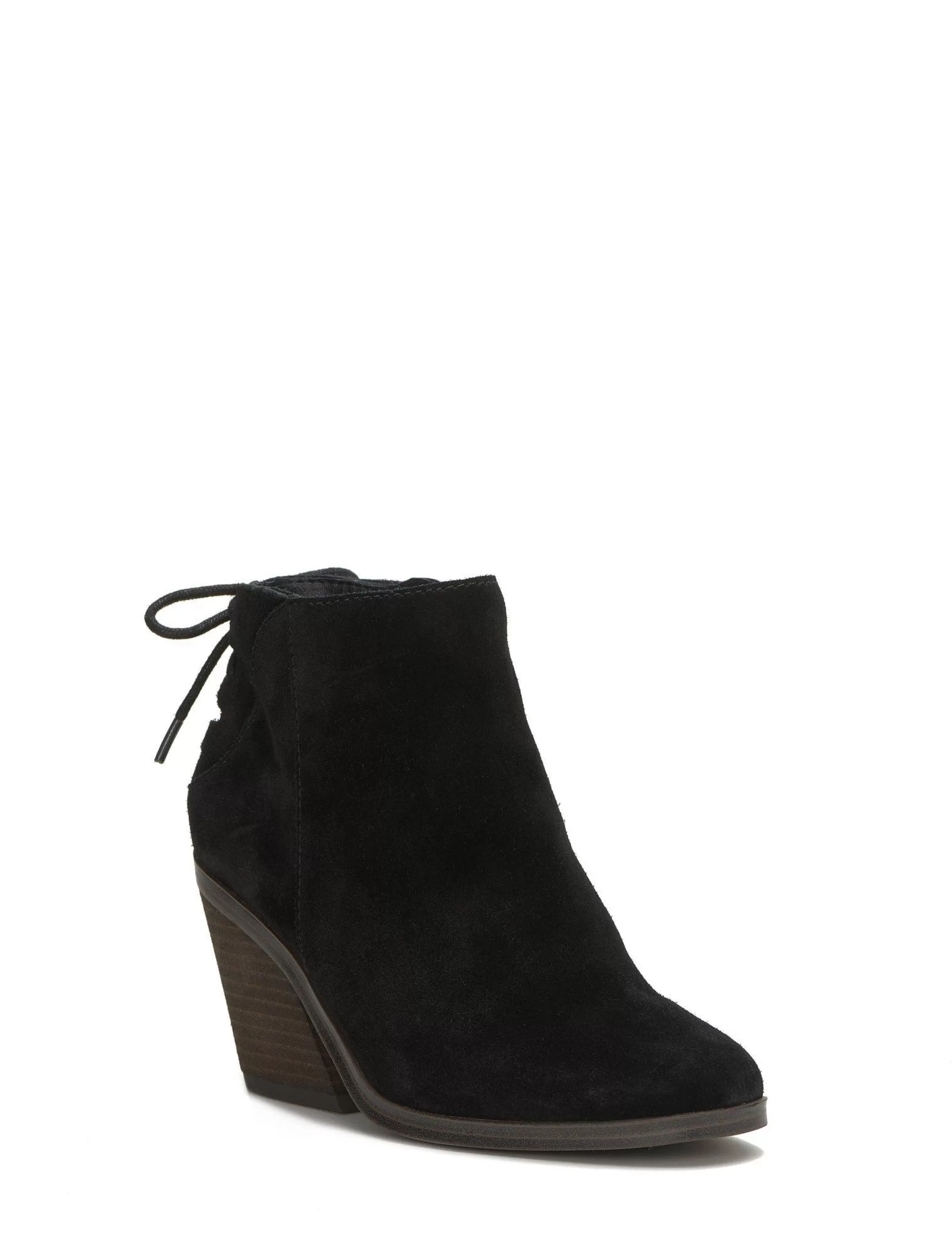 Lucky Brand Shoes*mikasi lace bootie black