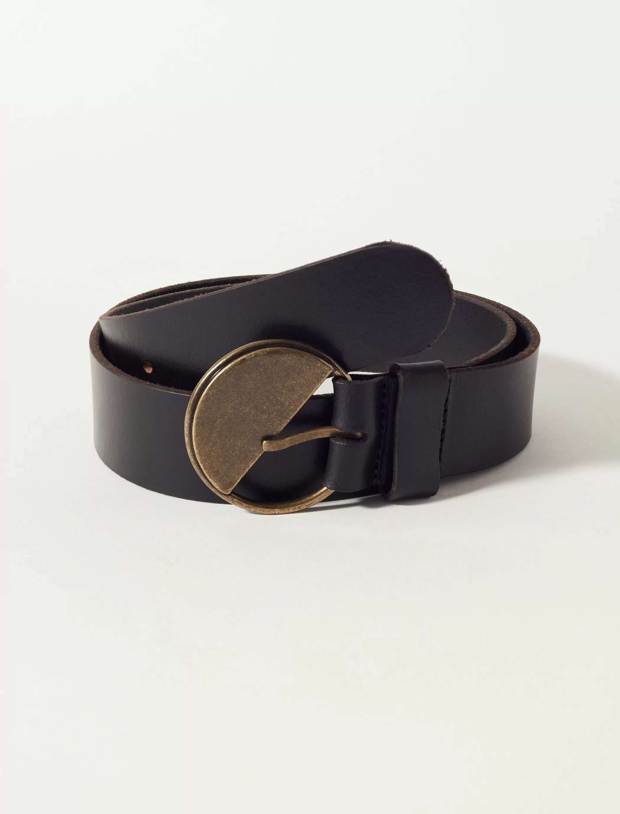 Lucky Brand Belts*modern buckle belt black