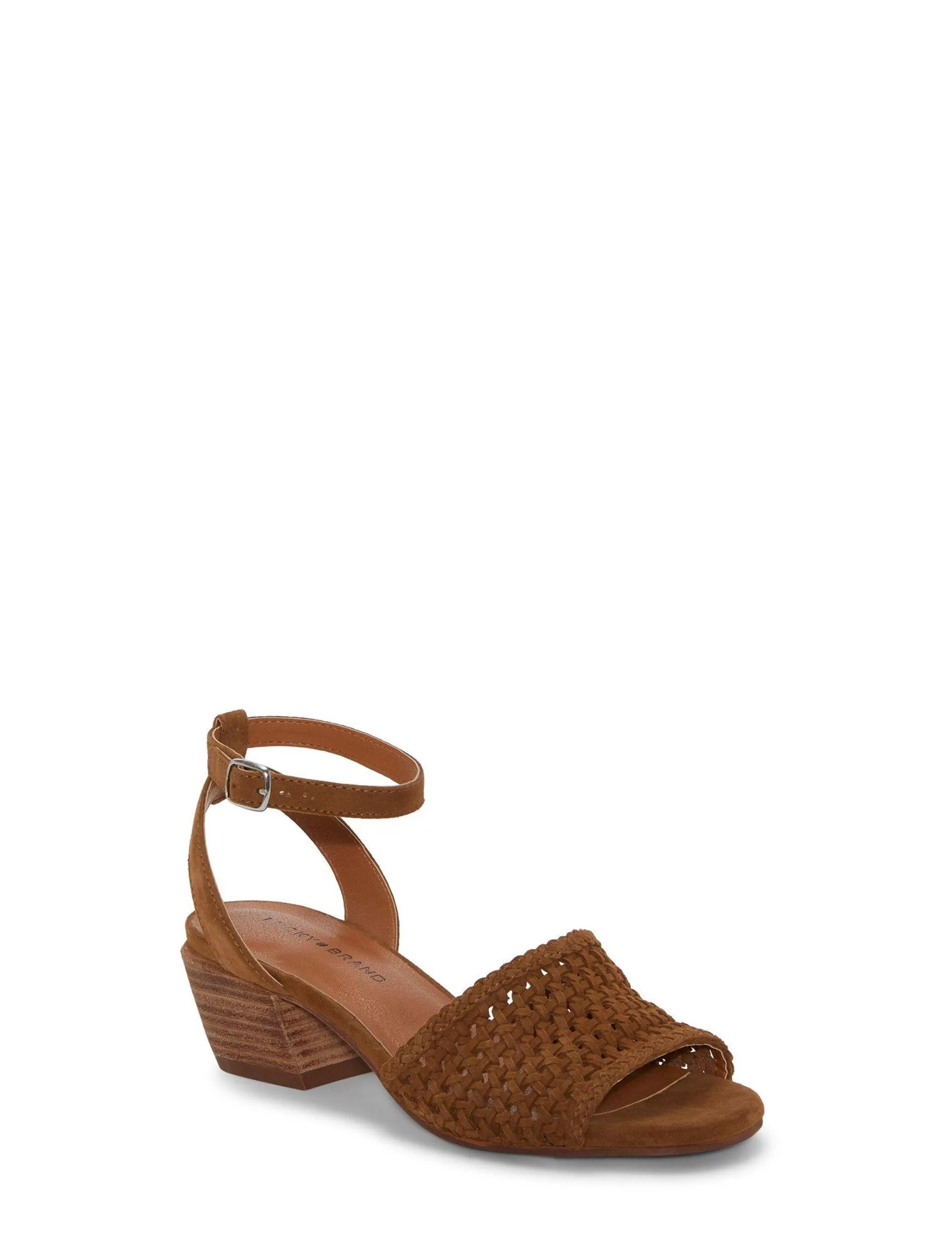 Lucky Brand Shoes*modessa ankle strap heeled sandal 231 tan