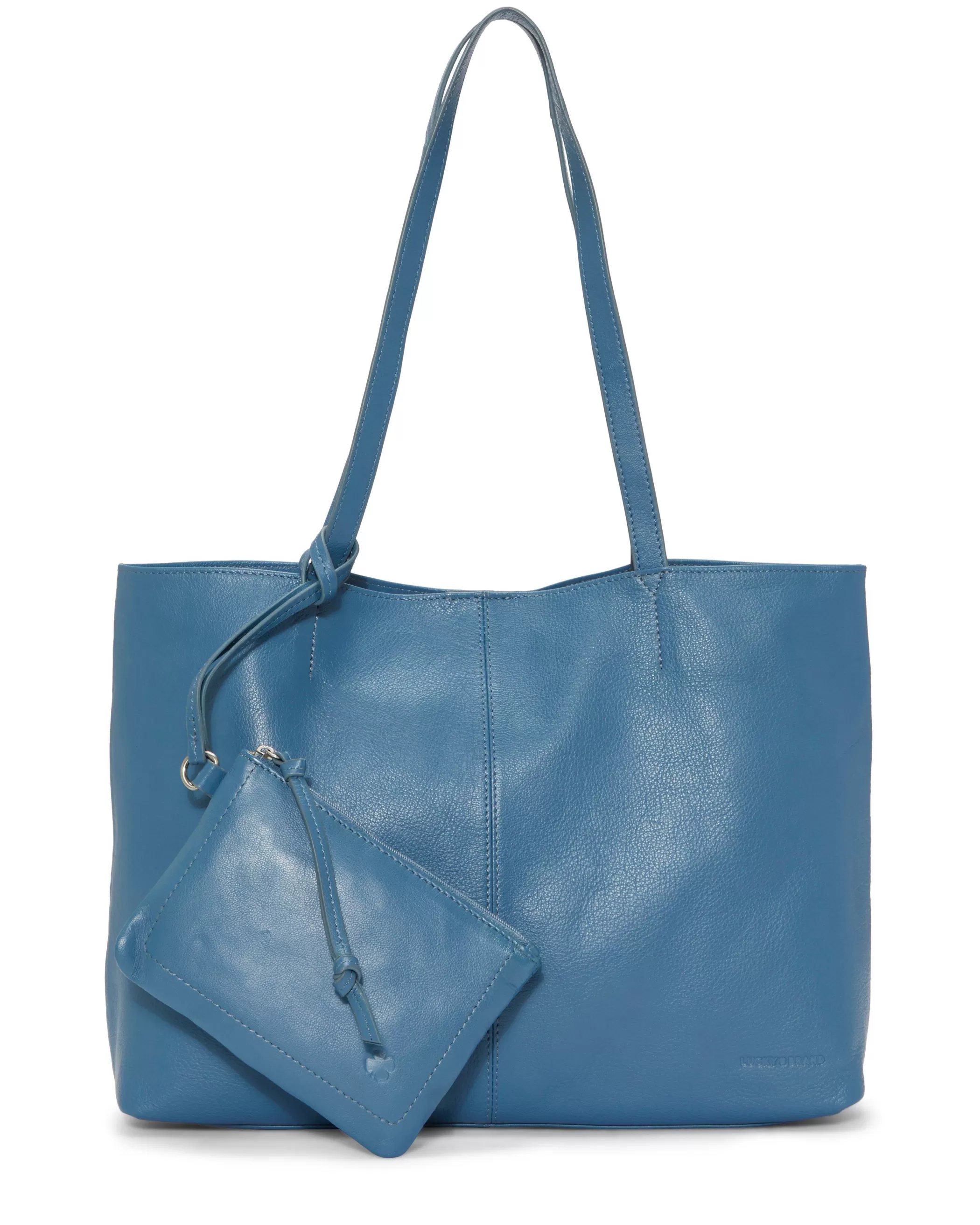 Lucky Brand Handbags*mora tote blue tan multi