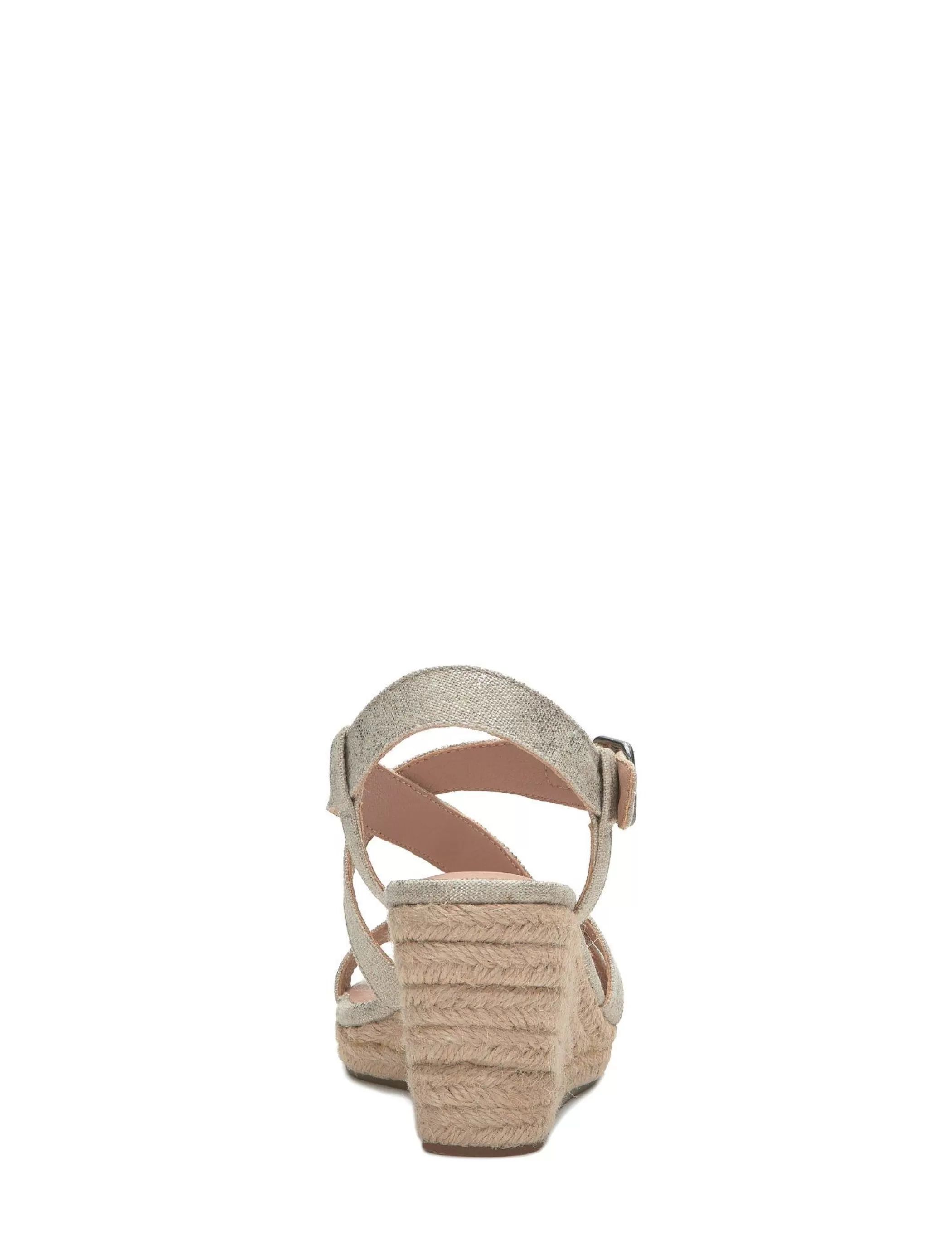 Lucky Brand Shoes*mytila espadrille wedge dark brown