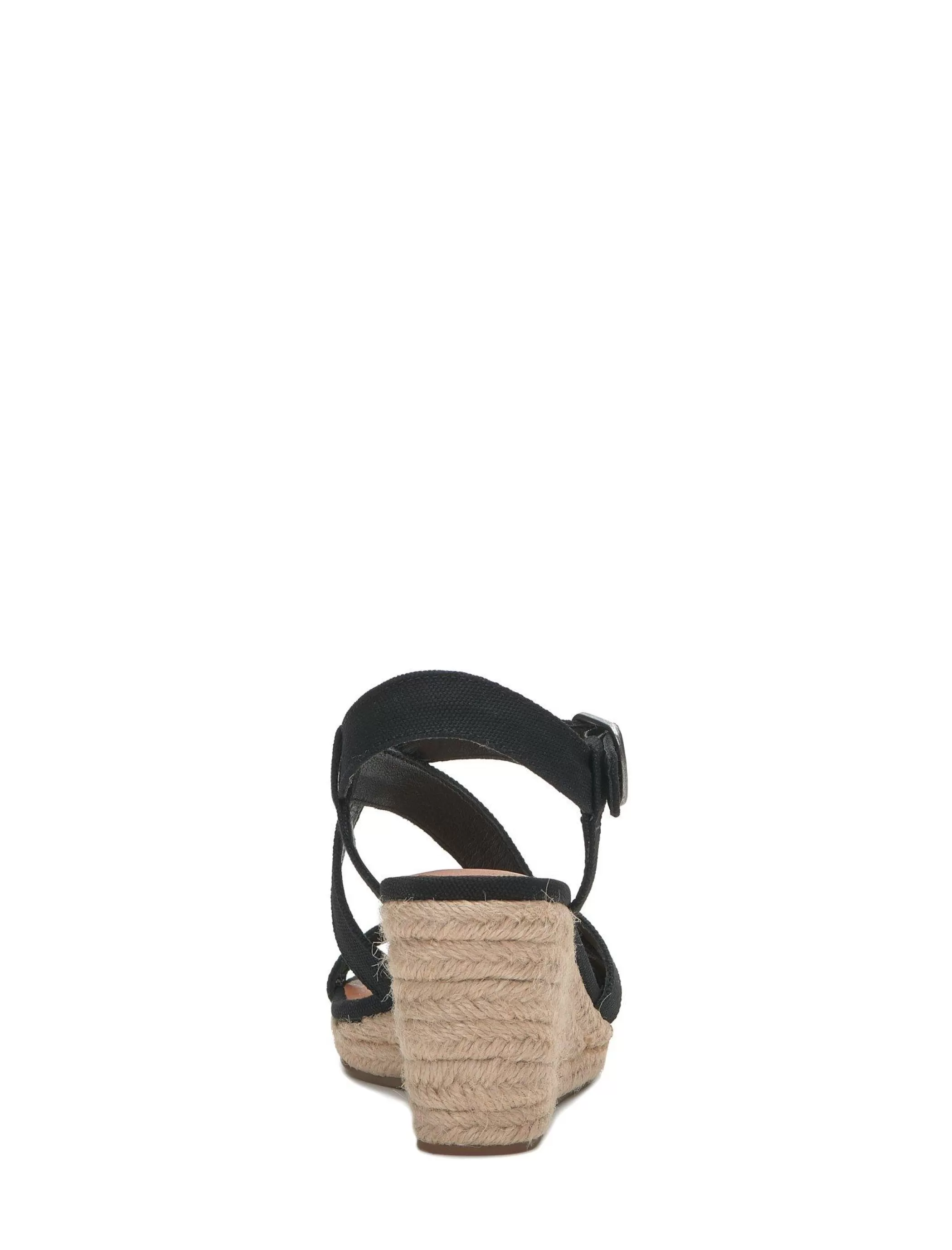 Lucky Brand Shoes*mytila espadrille wedge black