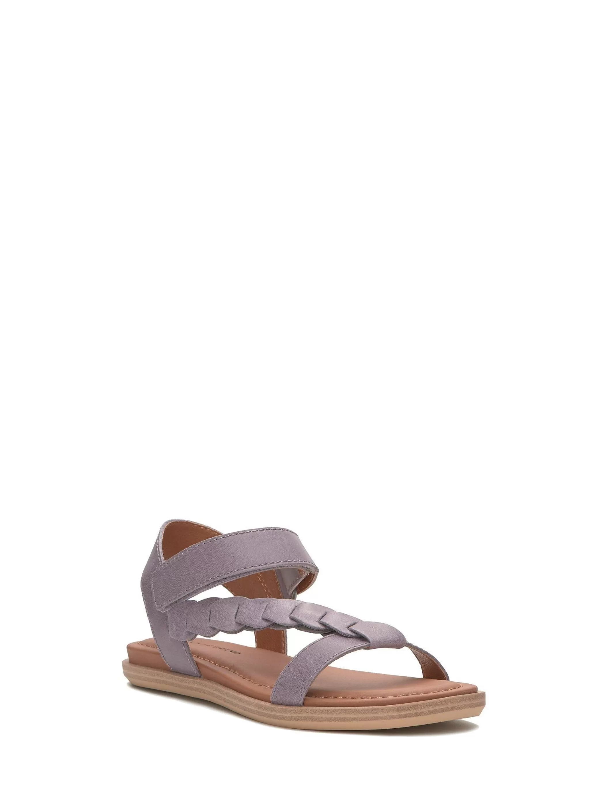 Lucky Brand Shoes*natany braided sandal open purple