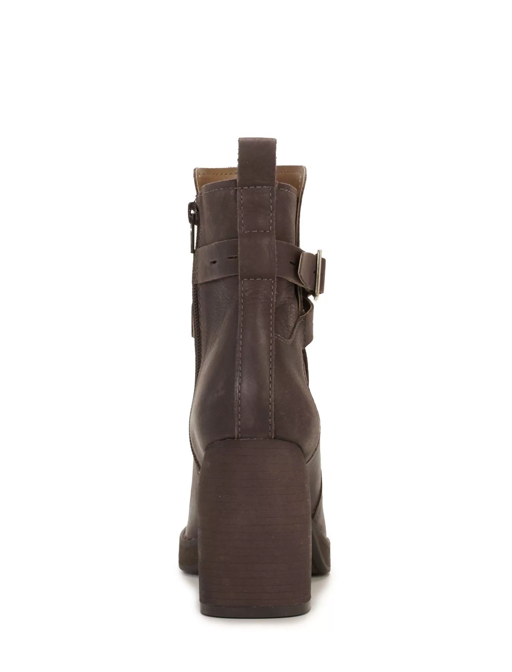 Lucky Brand Shoes*natesa high-heel bootie open brown/rust