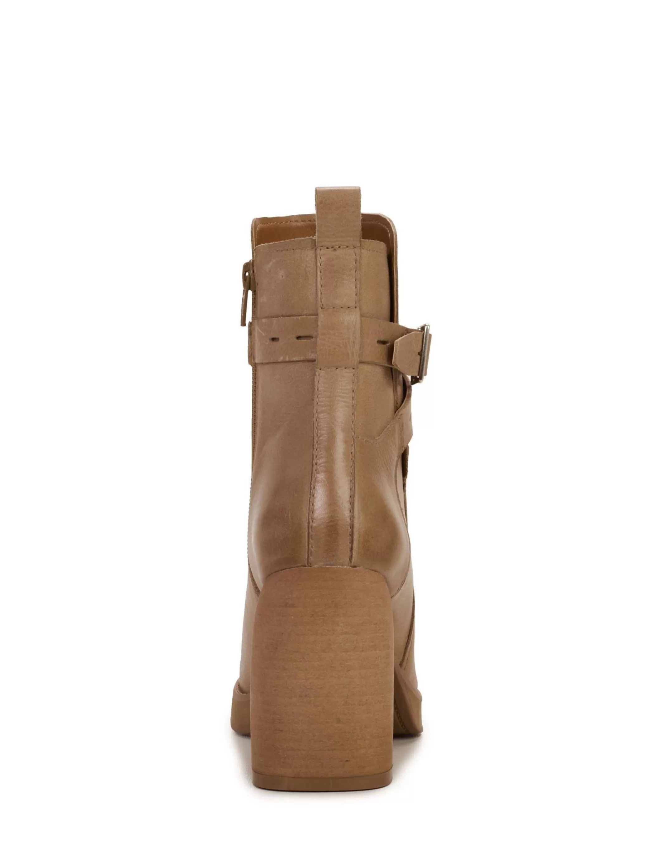 Lucky Brand Shoes*natesa high-heel bootie camel