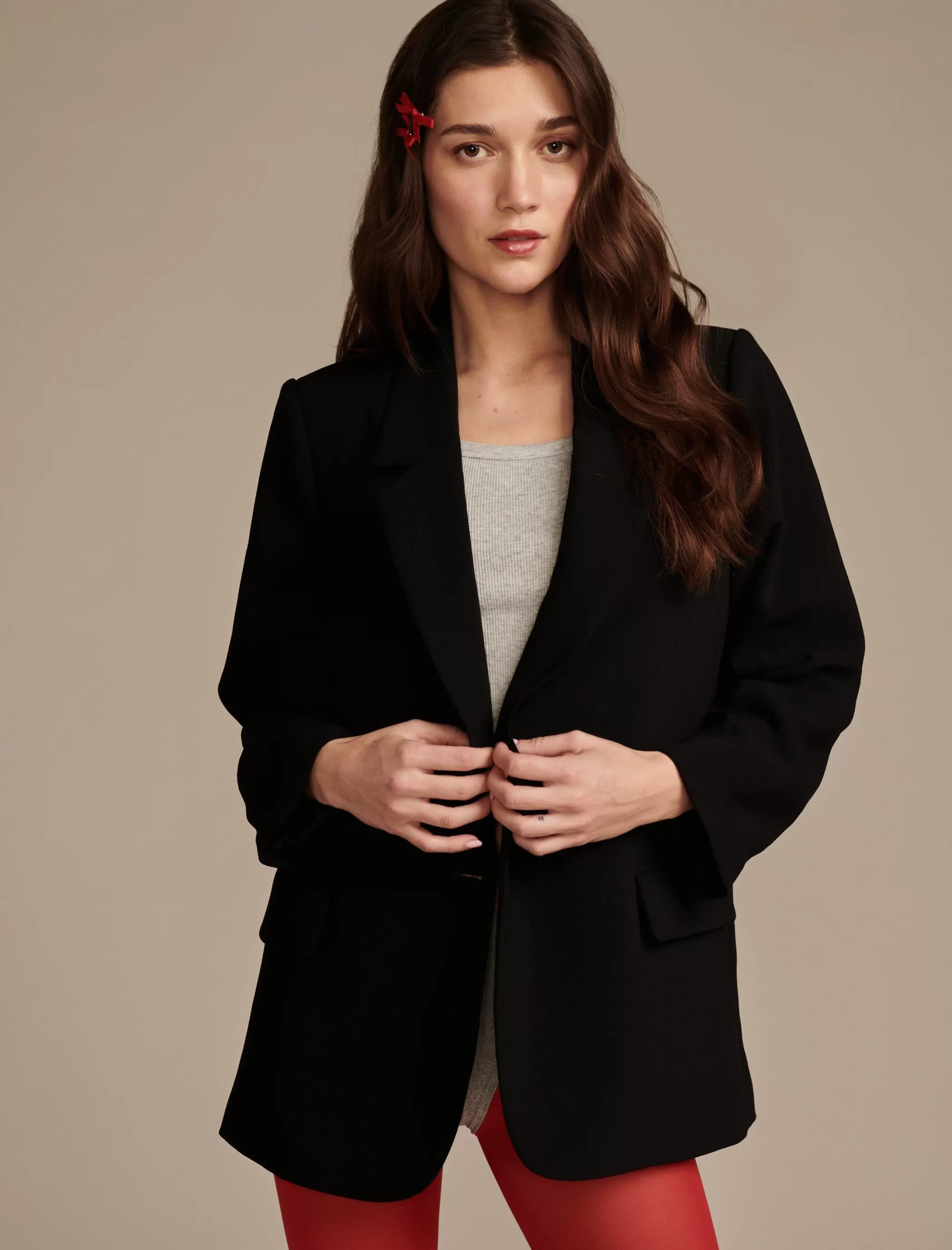 Lucky Brand Jackets & Outerwear*oversize blazer black