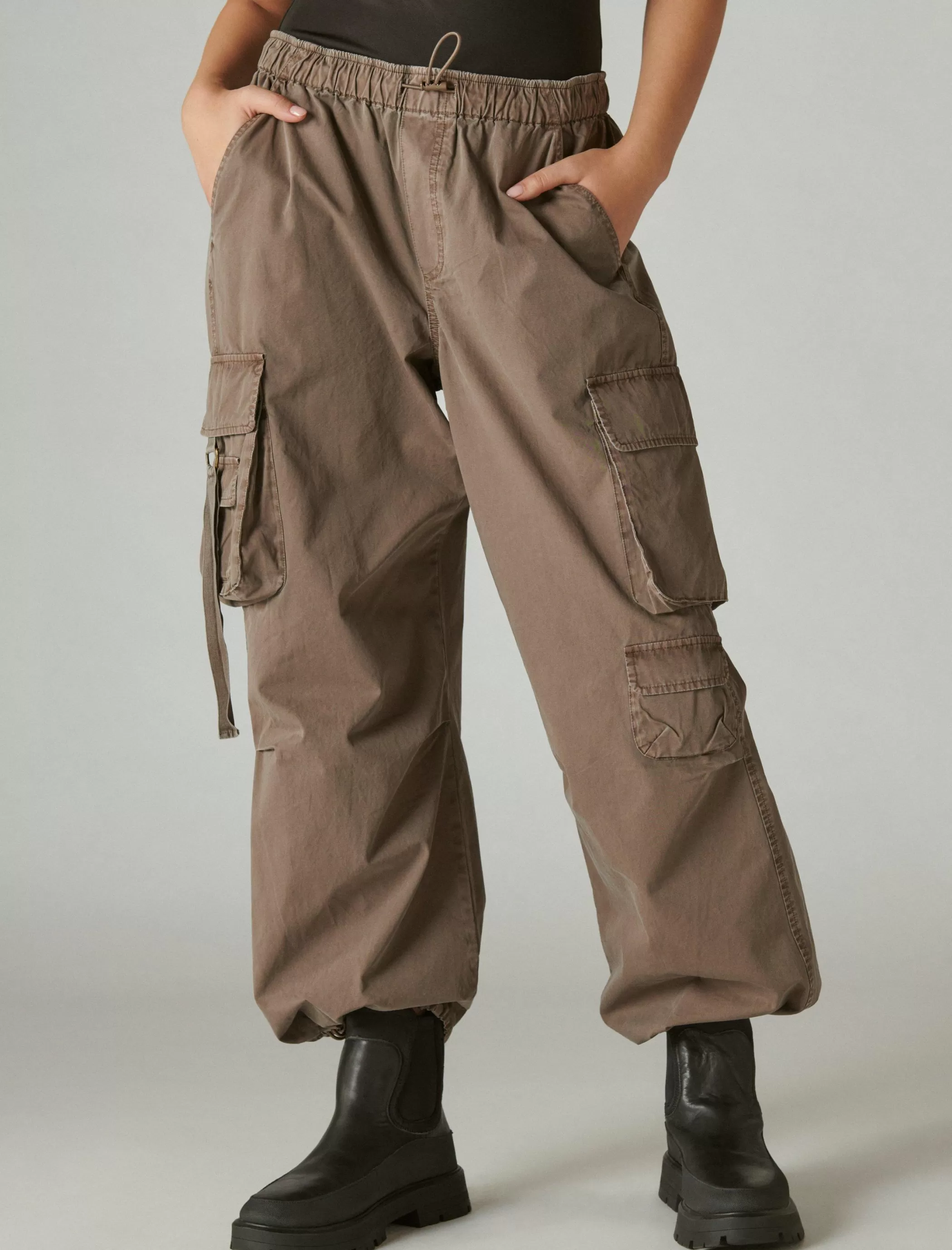 Lucky Brand Pants*parachute cargo pant mushroom