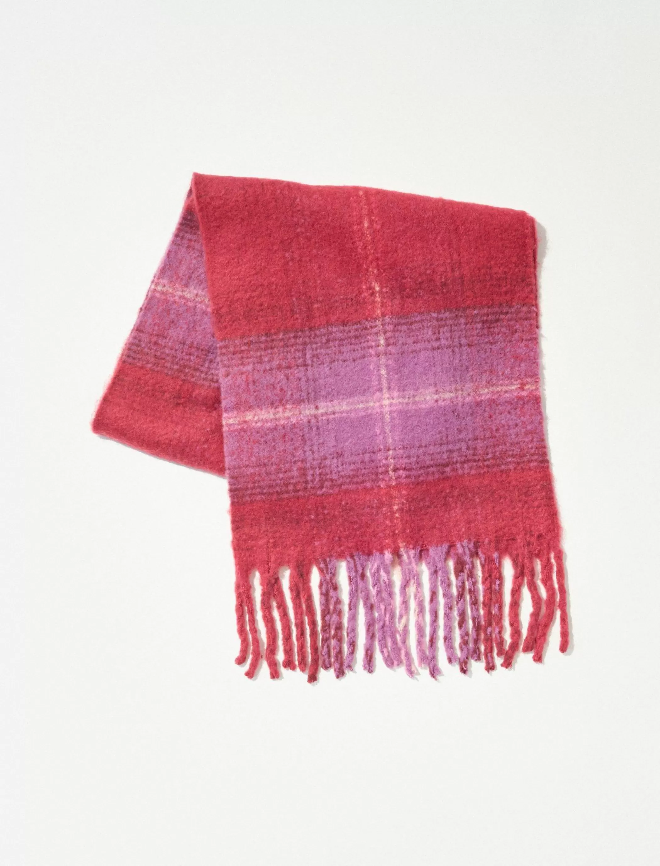 Lucky Brand Scarves & Bandanas*plaid blanket scarf pink combo