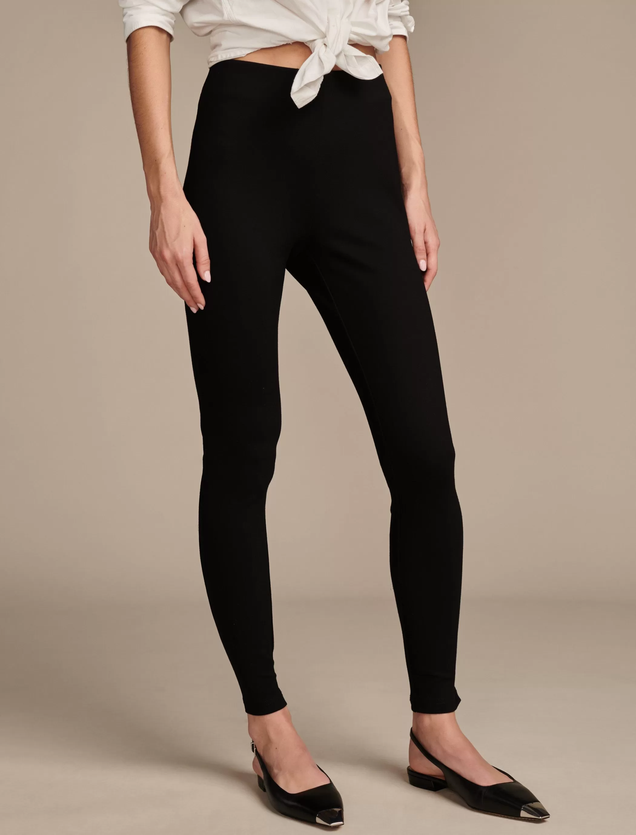 Lucky Brand Pants*ponte legging black