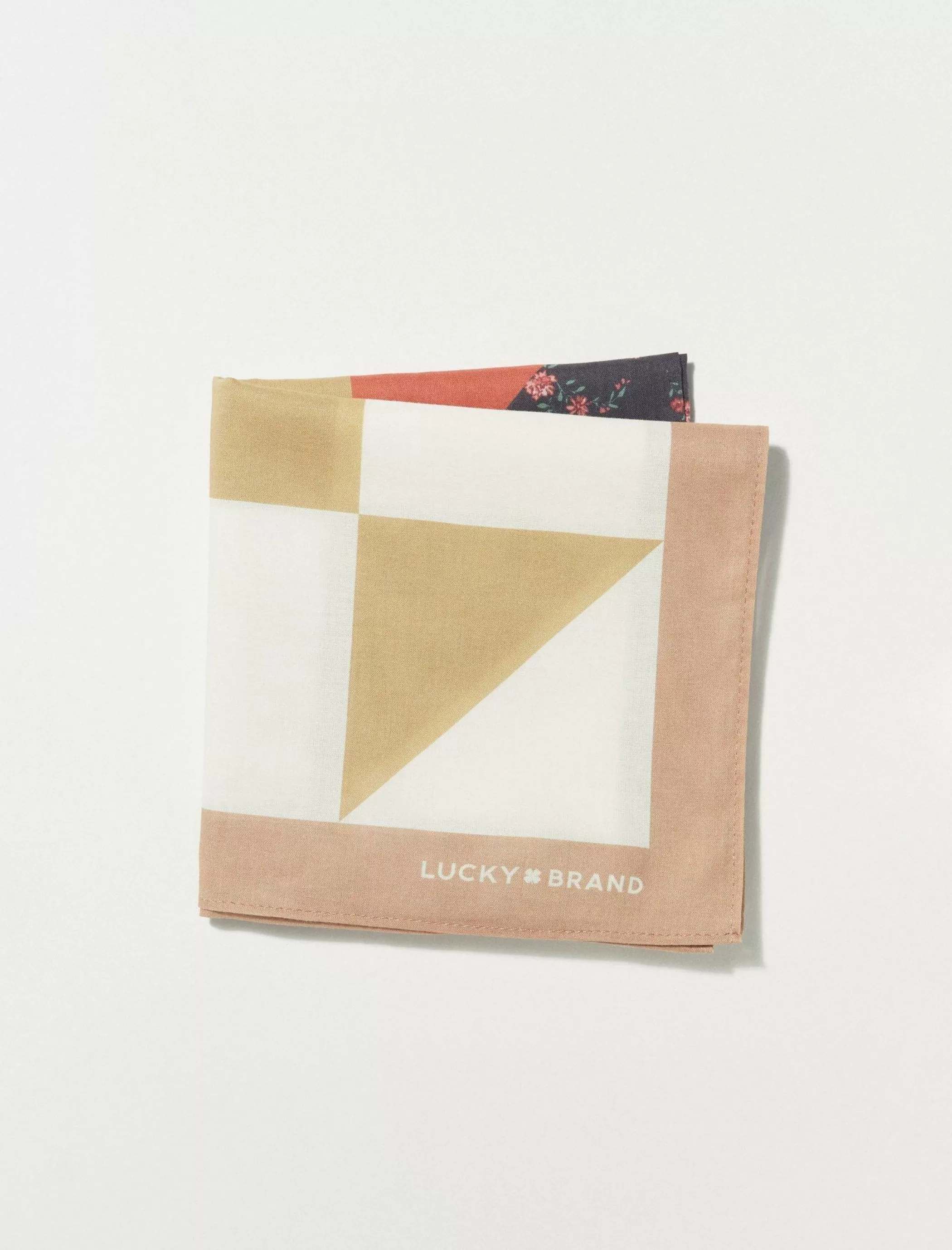 Lucky Brand Scarves & Bandanas*quilt square bandana open overflow