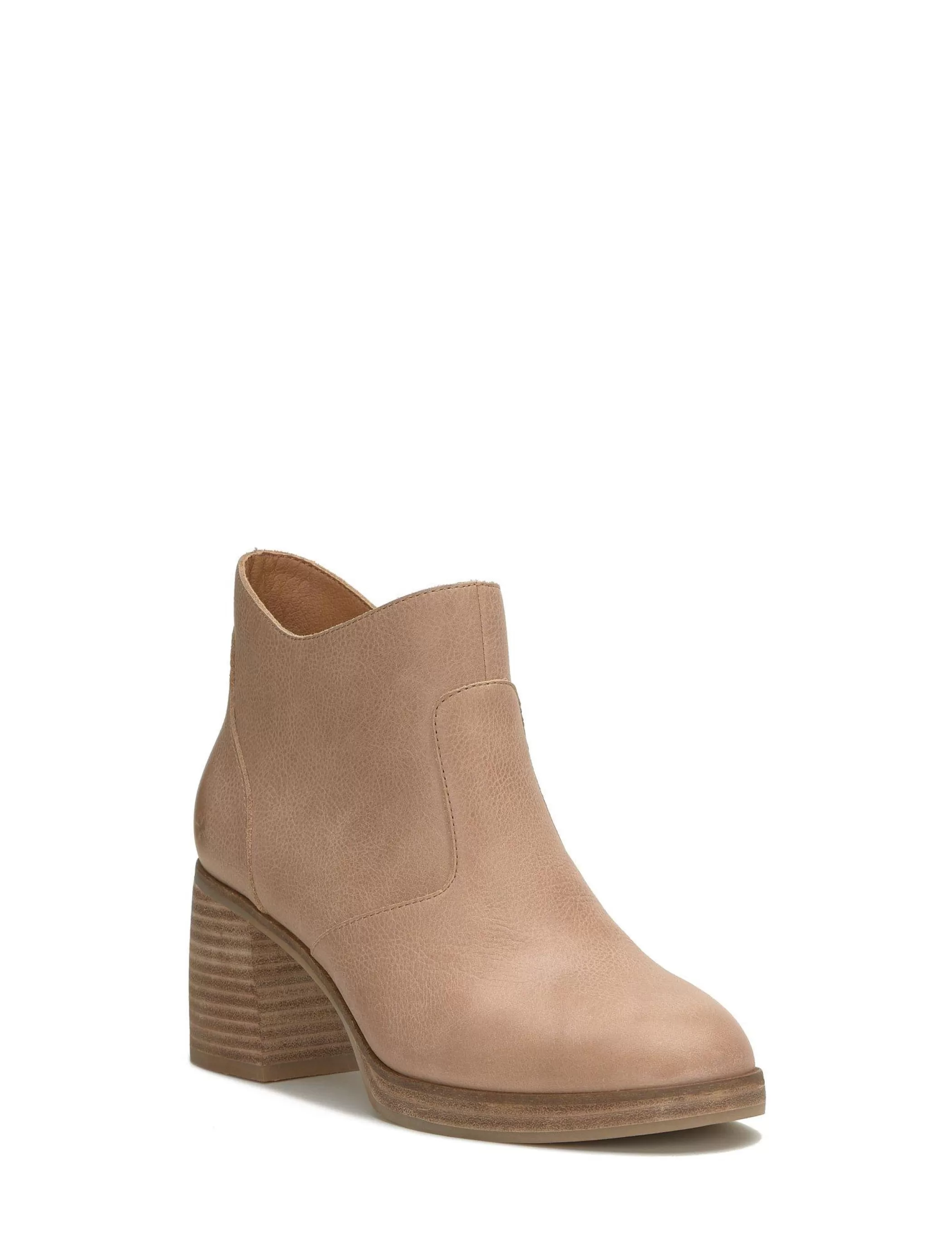 Lucky Brand Shoes*quinlee ankle bootie open beige/khaki