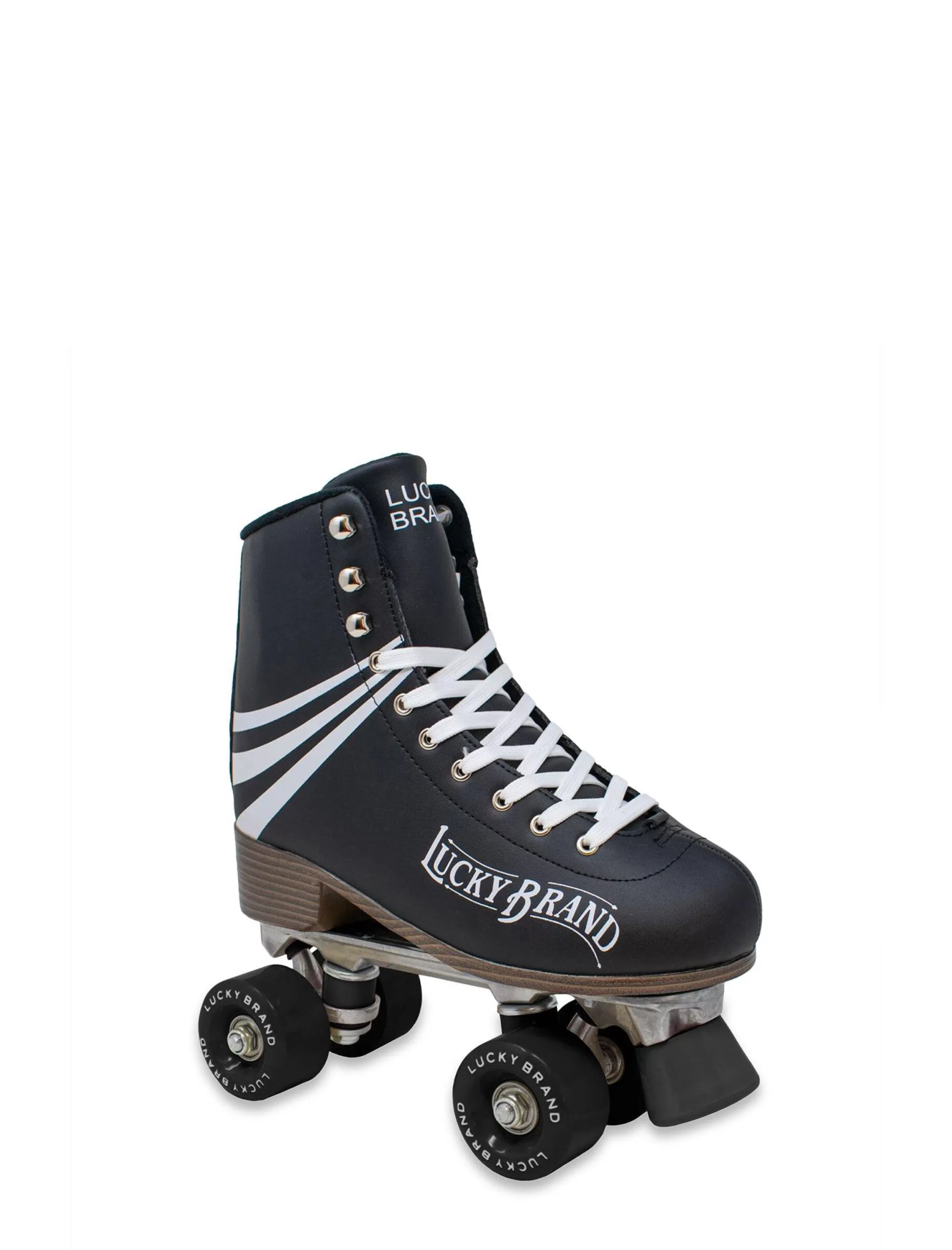 Lucky Brand Roller Skates*retro stripes quad roller skate black