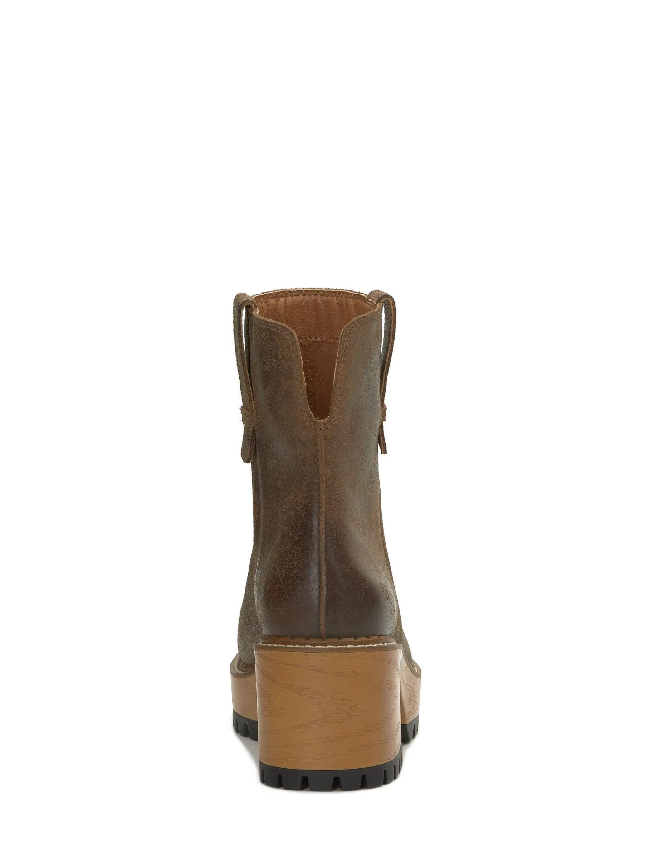 Lucky Brand Shoes*rhoslyn lug boot open brown/rust