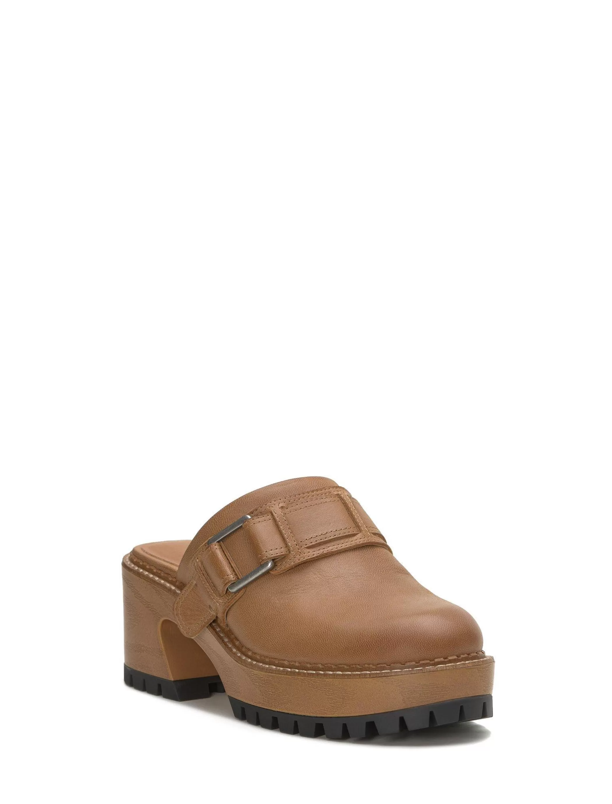 Lucky Brand Shoes*rishona clog open brown/rust