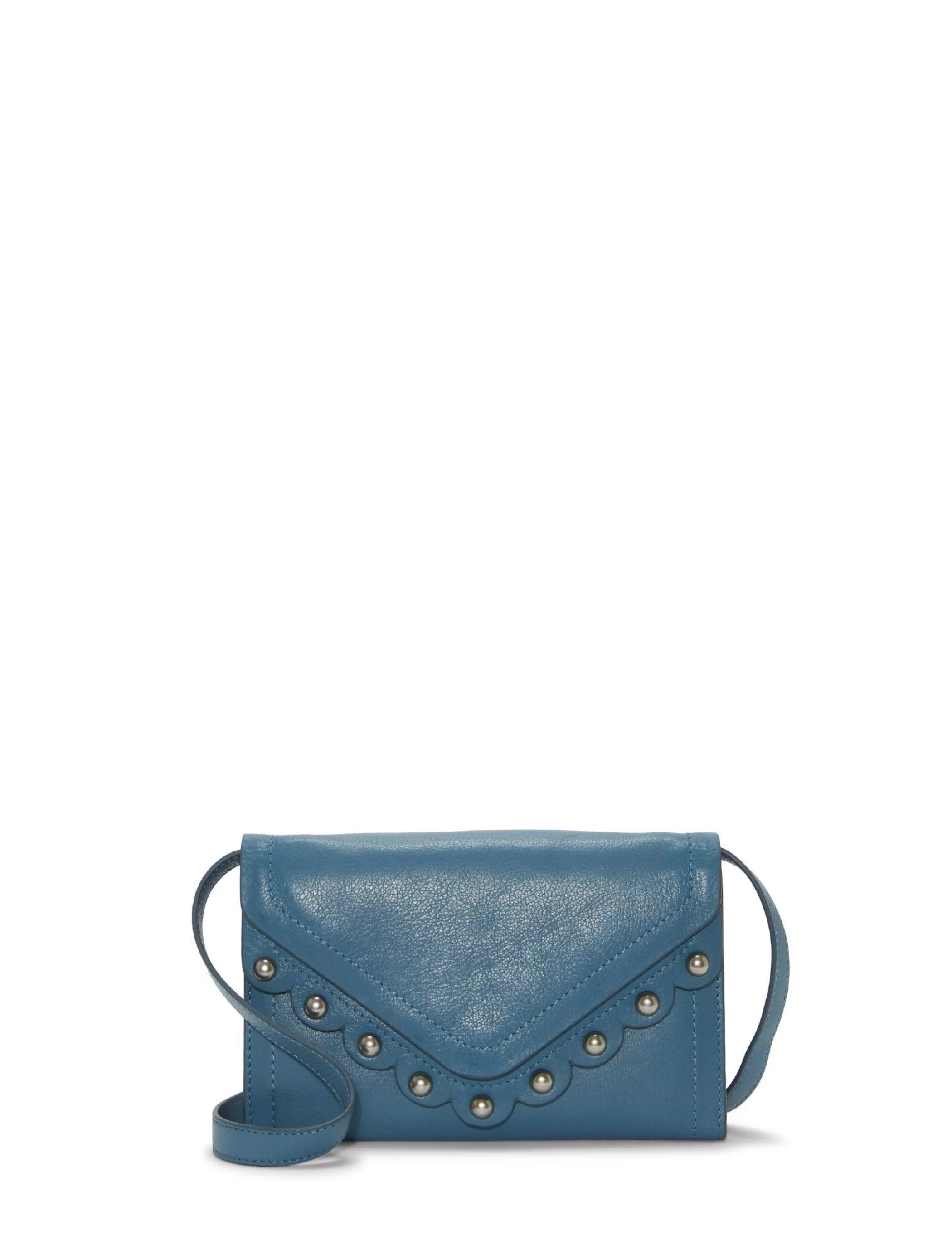 Lucky Brand Handbags*ruth scalloped crossbody bag open blue/turquoise