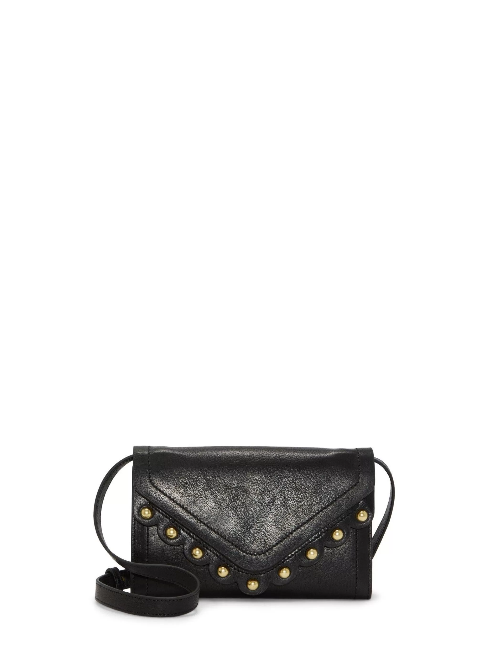 Lucky Brand Handbags*ruth scalloped crossbody bag black