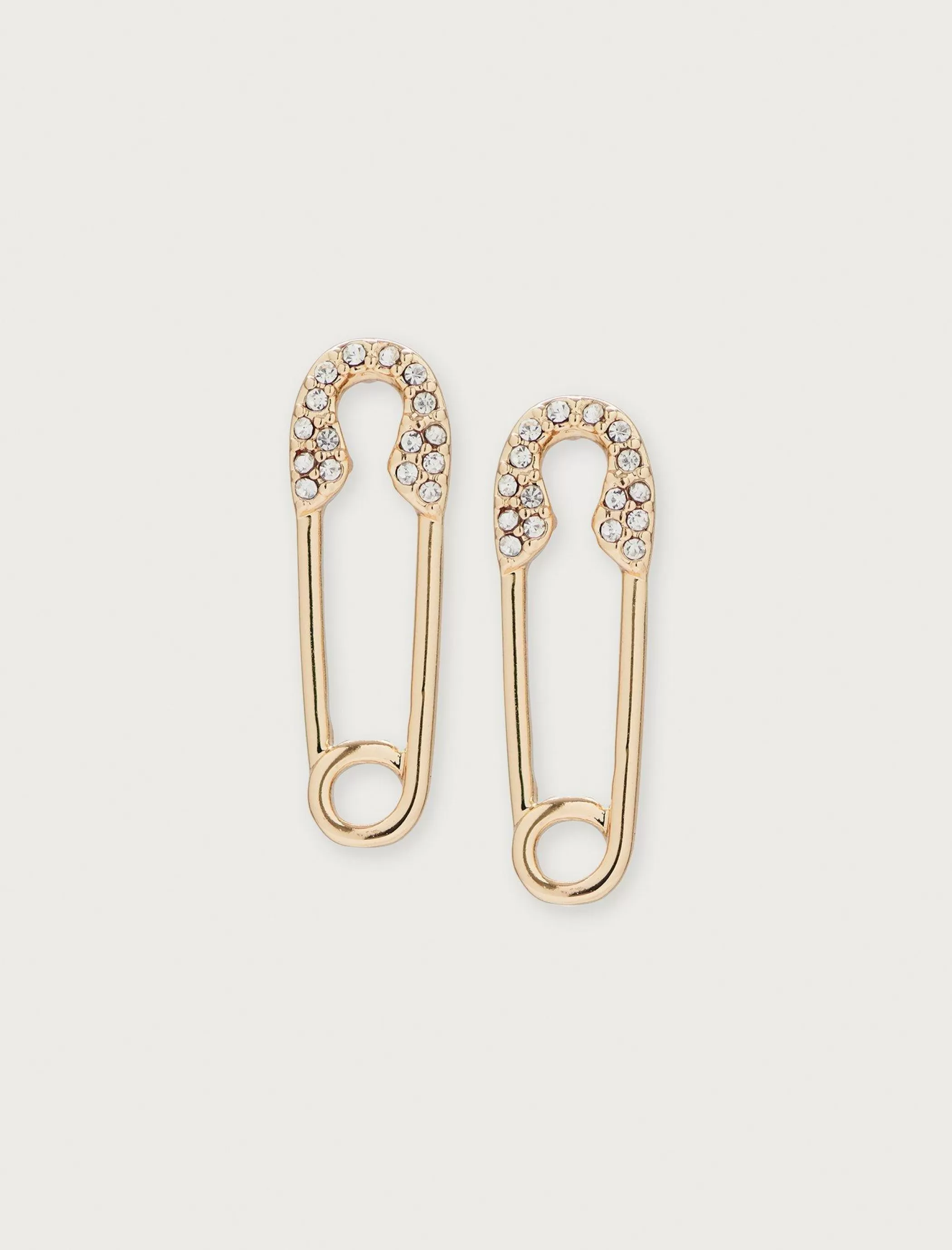 Lucky Brand Jewelry*safety pin earring gold