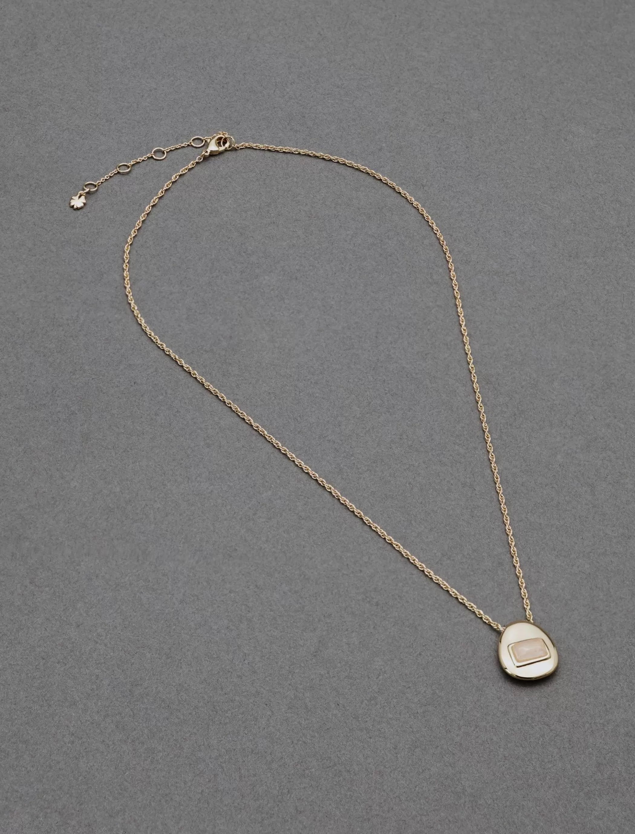 Lucky Brand Jewelry*semi stone necklace gold