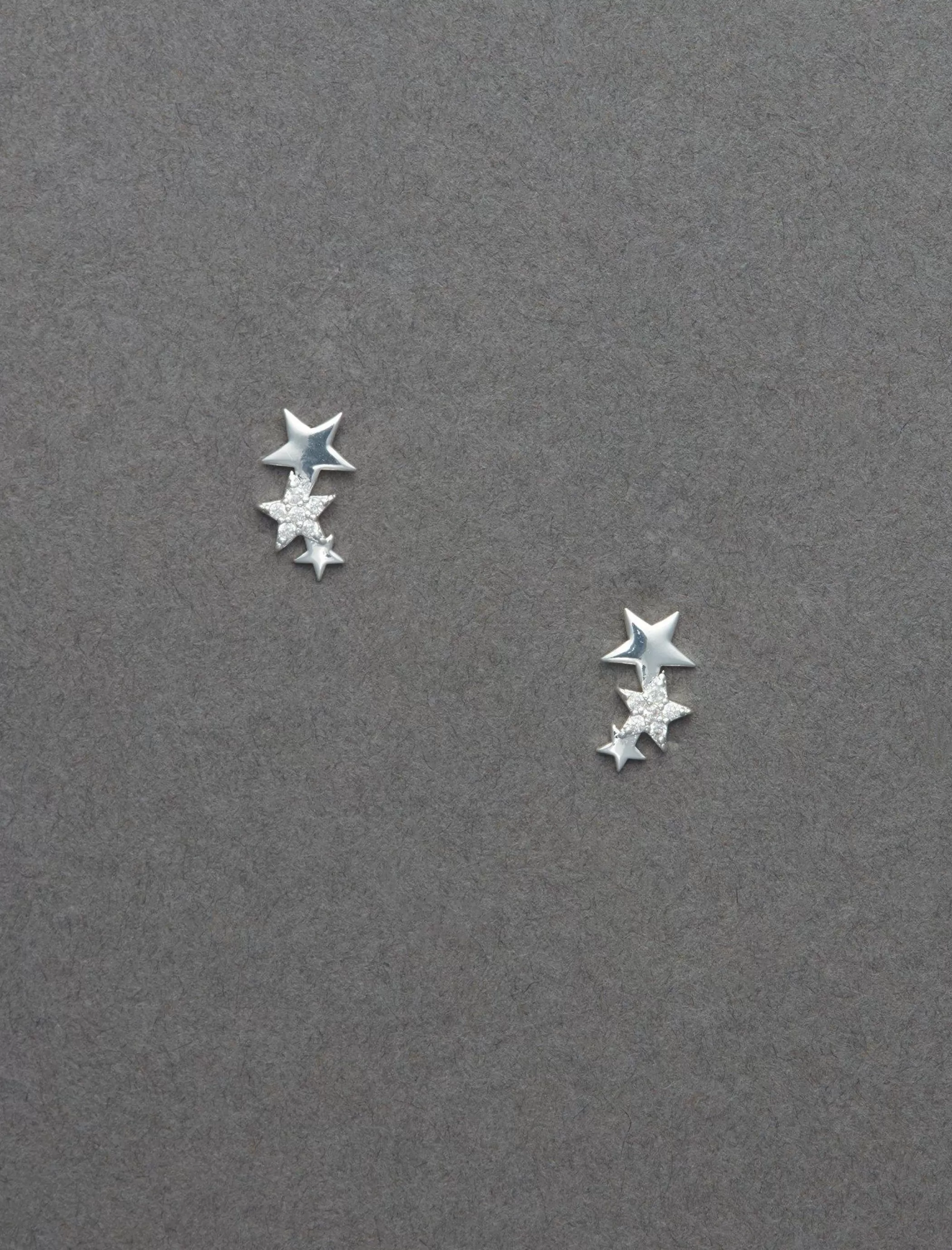 Lucky Brand Jewelry*sterling star studs silver