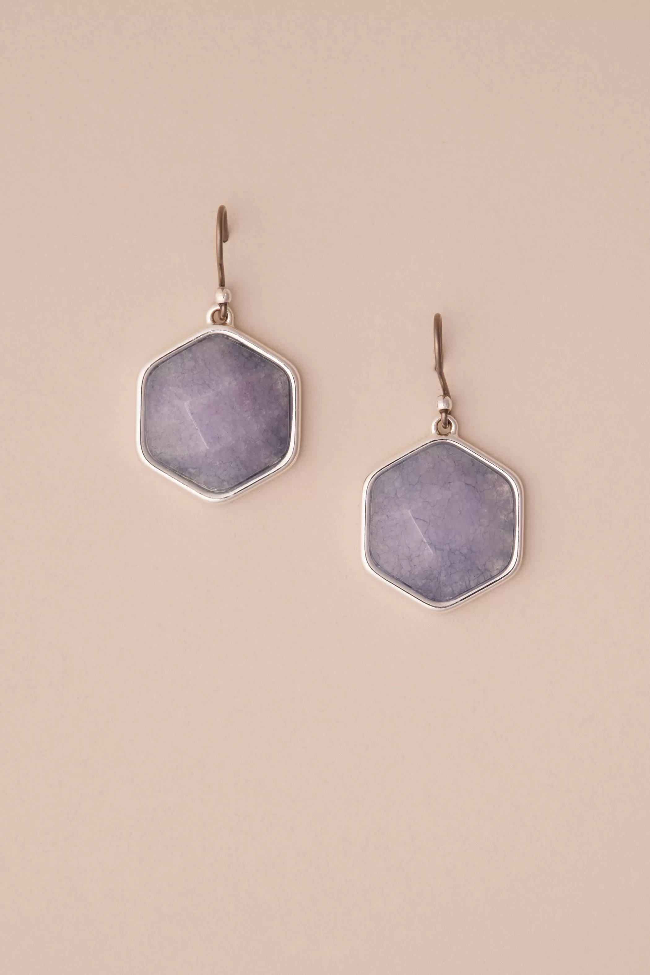 Lucky Brand Jewelry*stone drop earring silver