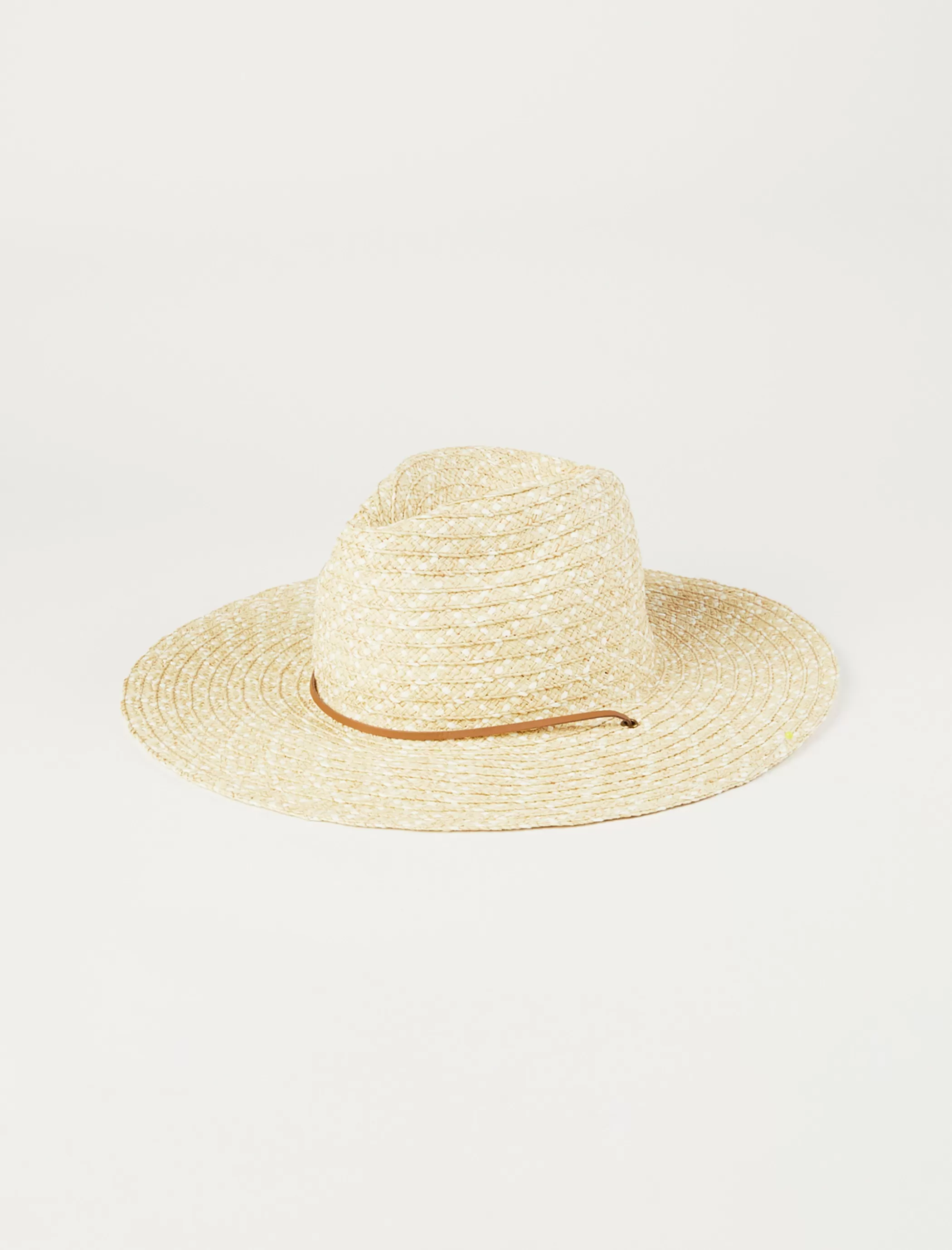 Lucky Brand Hats*straw ranger chin strap hat natural