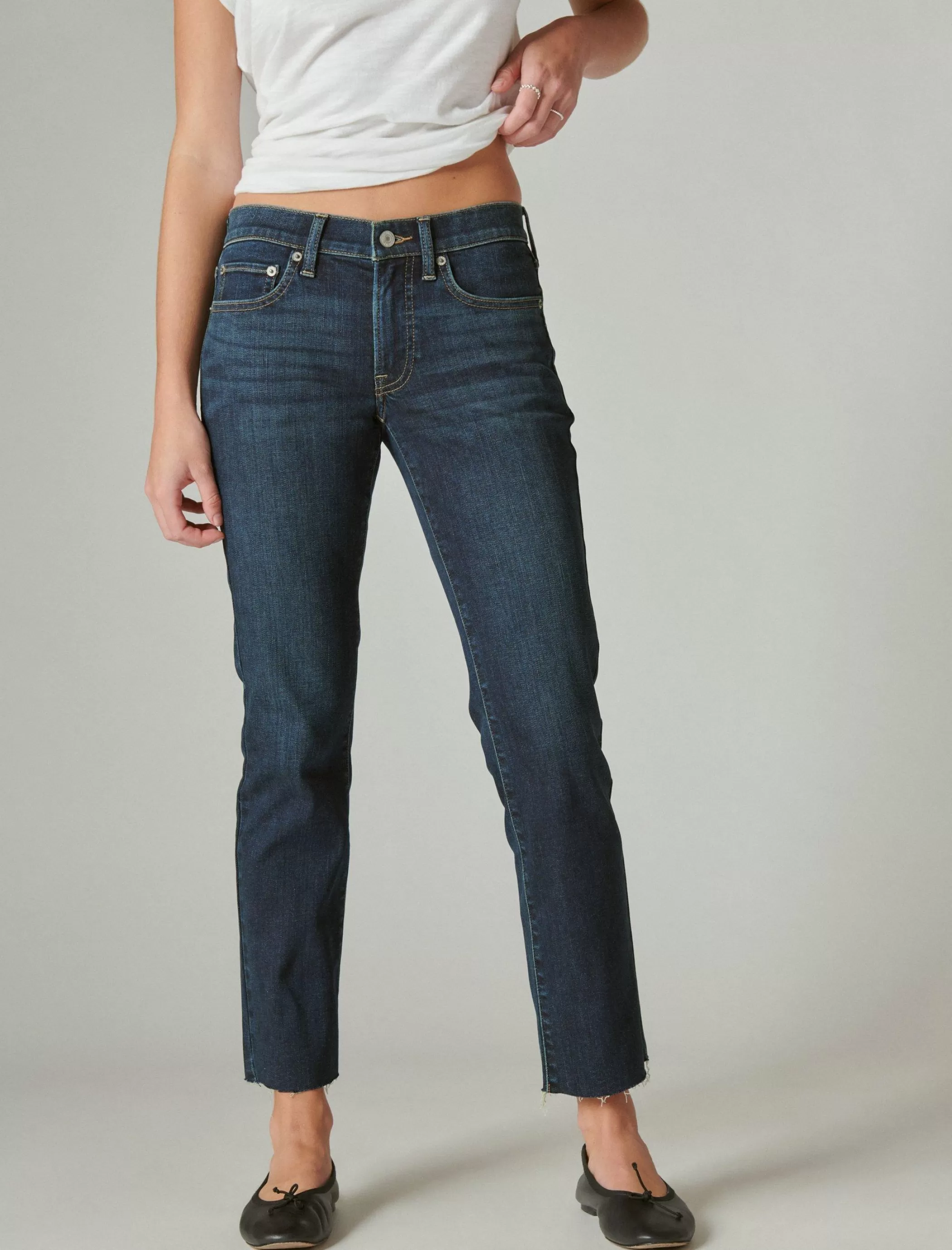 Lucky Brand Jeans | Straight | Crop*sweet crop lofi ct