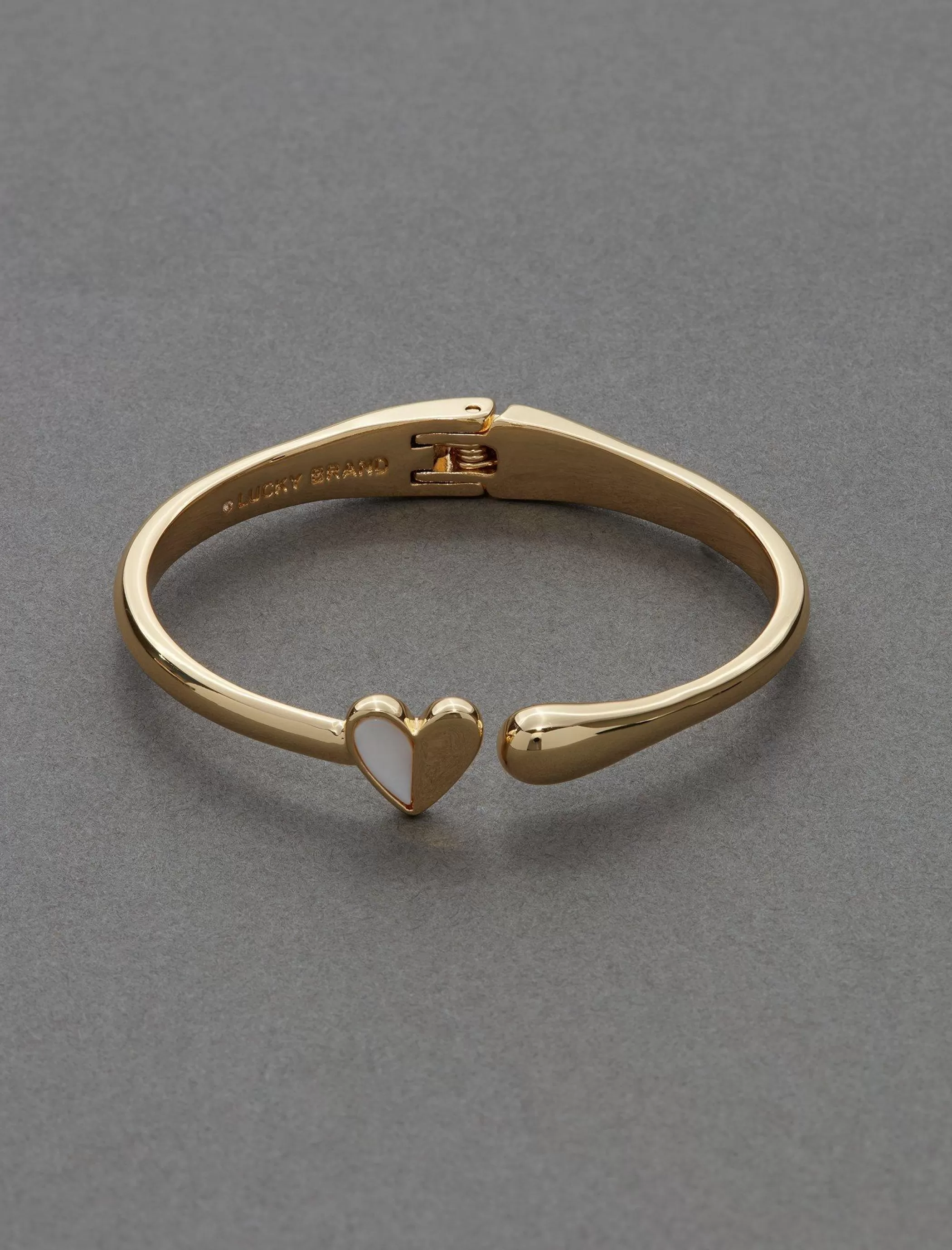 Lucky Brand Jewelry*sweet heart cuff bracelet gold