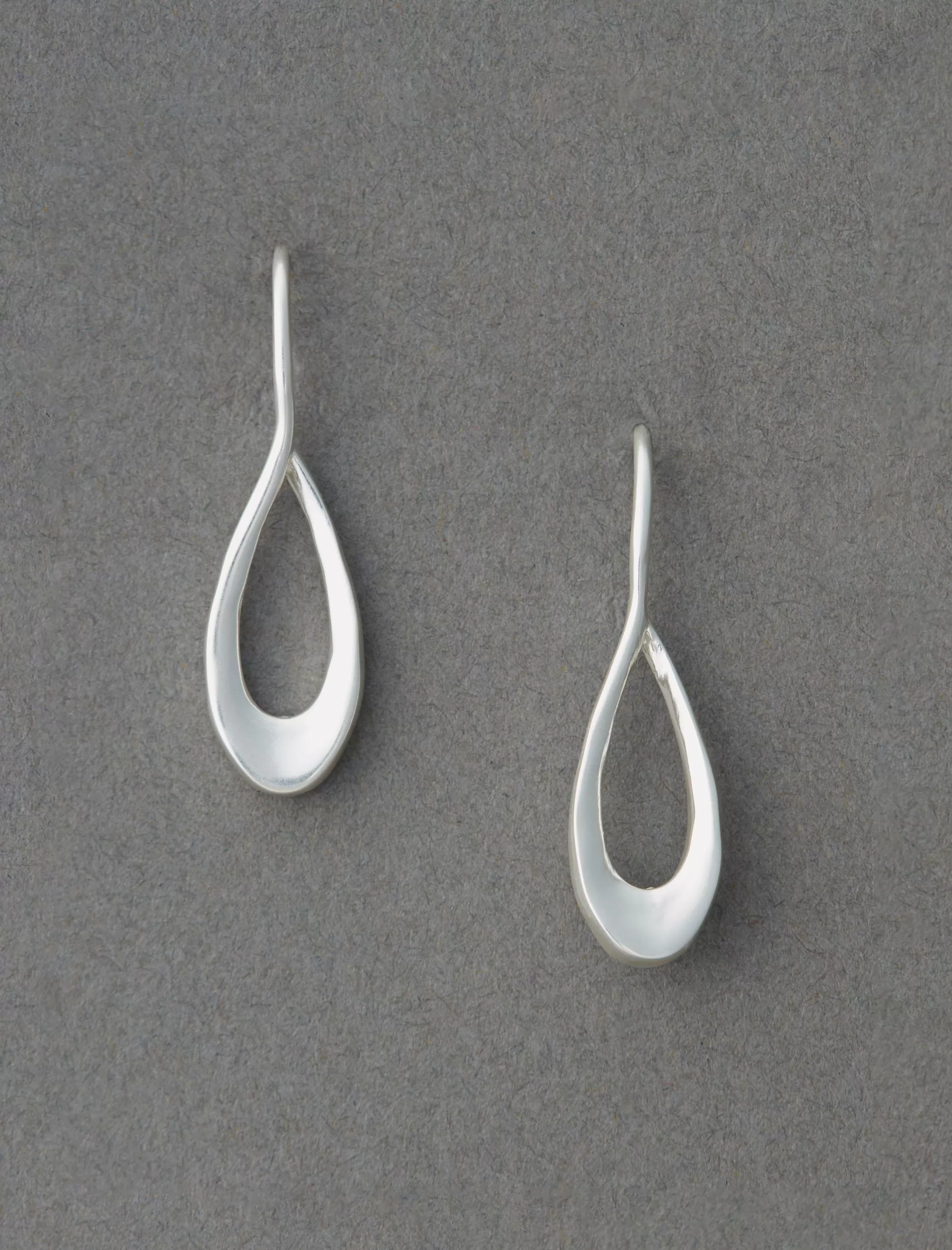 Lucky Brand Jewelry*teardrop threader earring silver