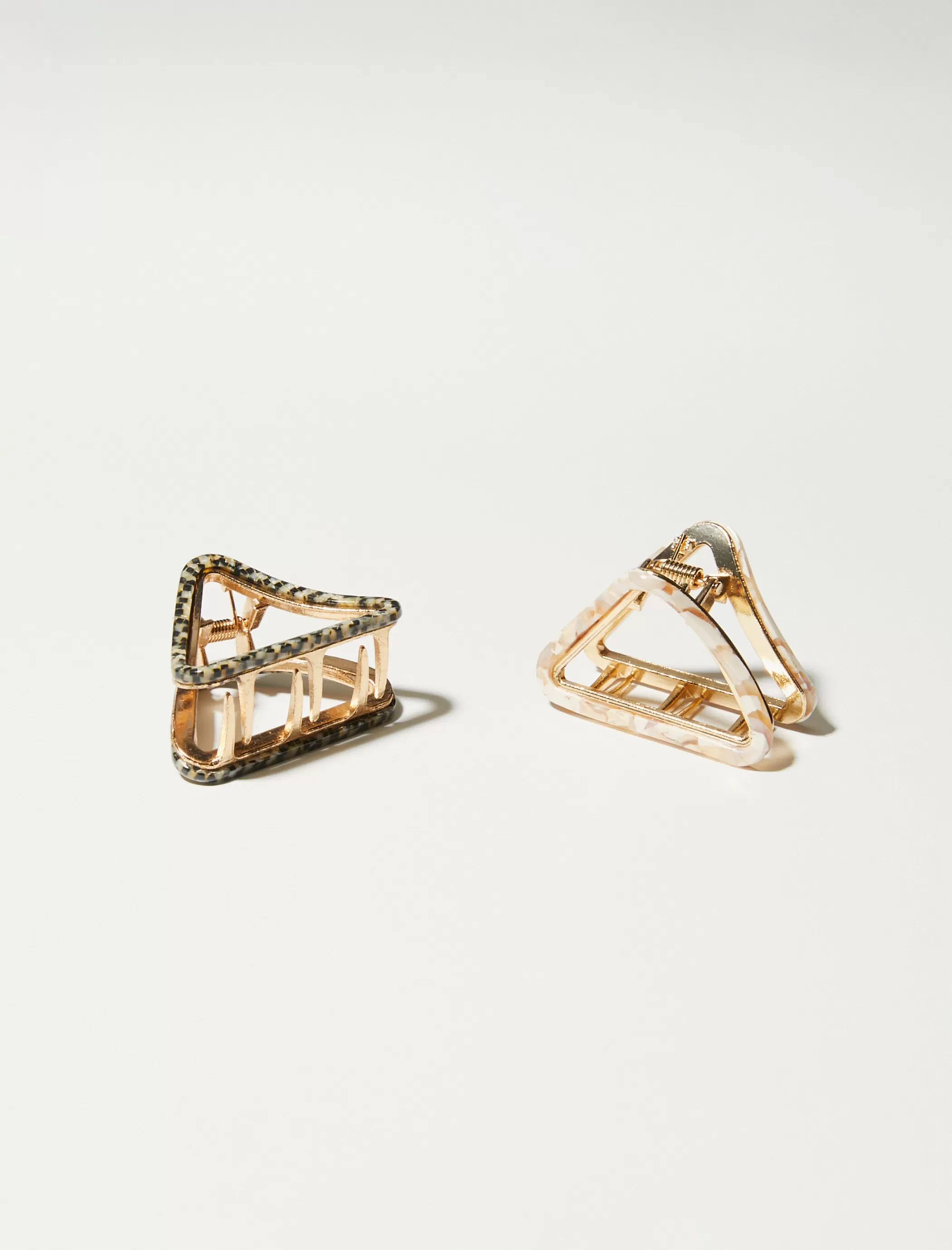 Lucky Brand Hair Accessories*triangle claw set multi