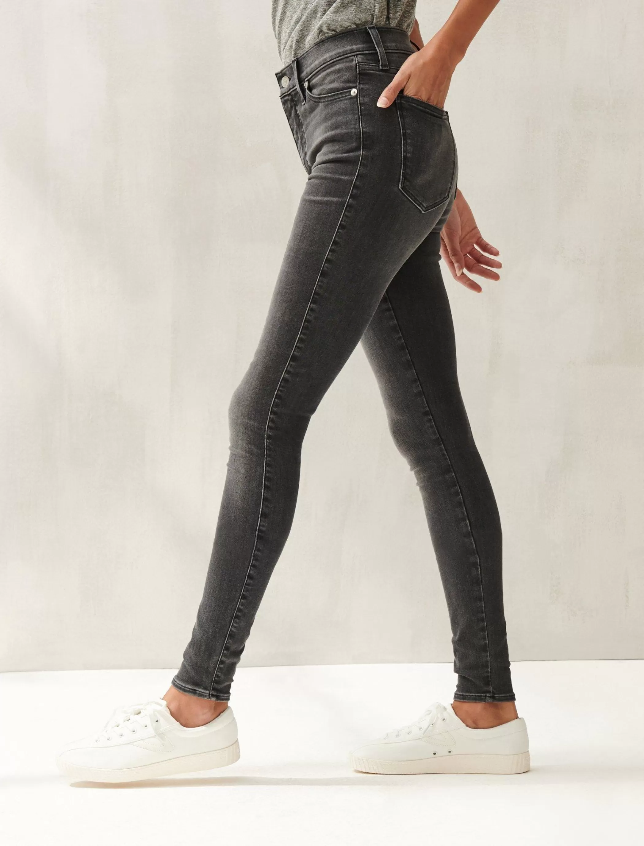 Lucky Brand Jeans | Skinny*uni fit high rise skinny jean global grey