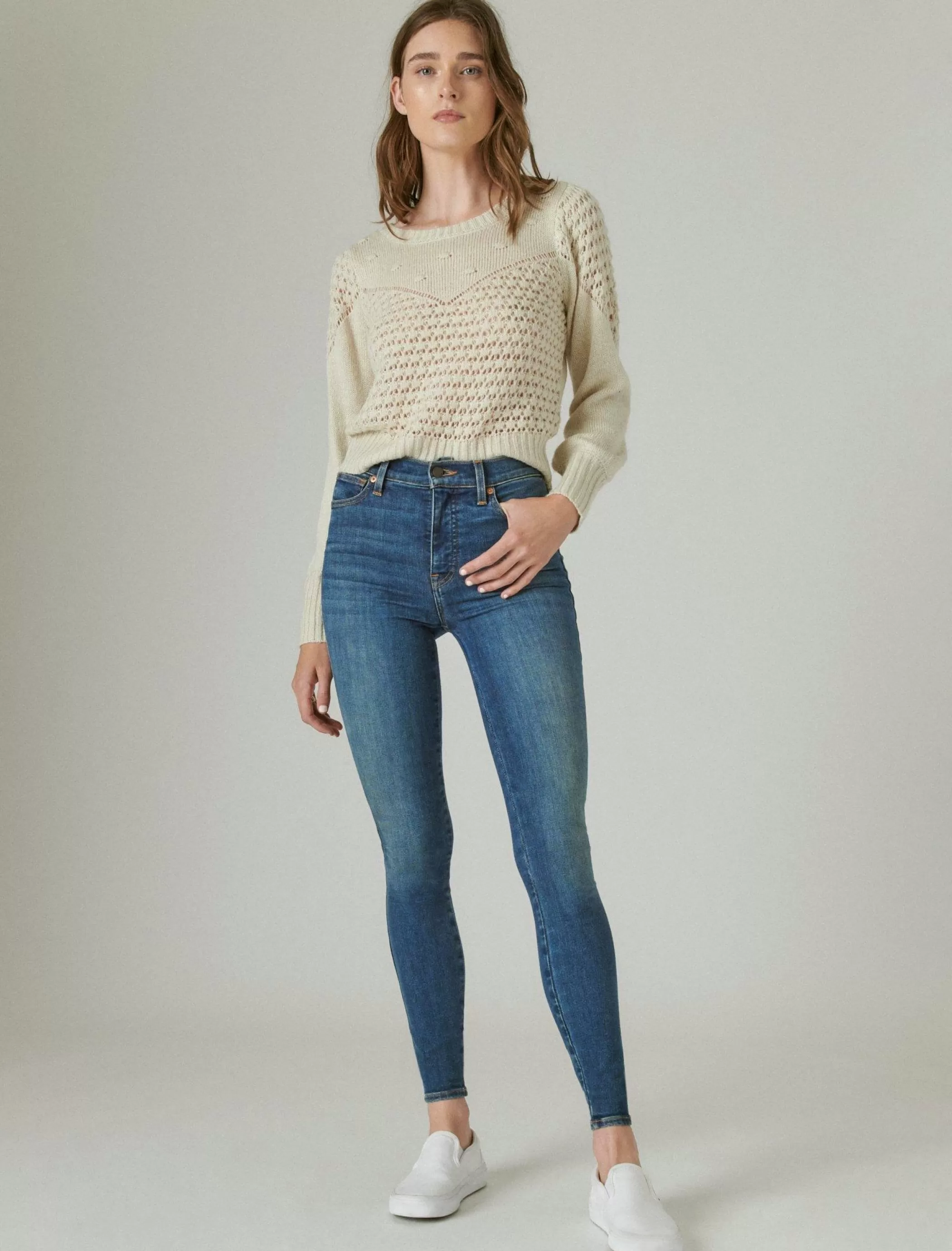 Lucky Brand Jeans | Skinny*uni fit high rise skinny jean confidence club