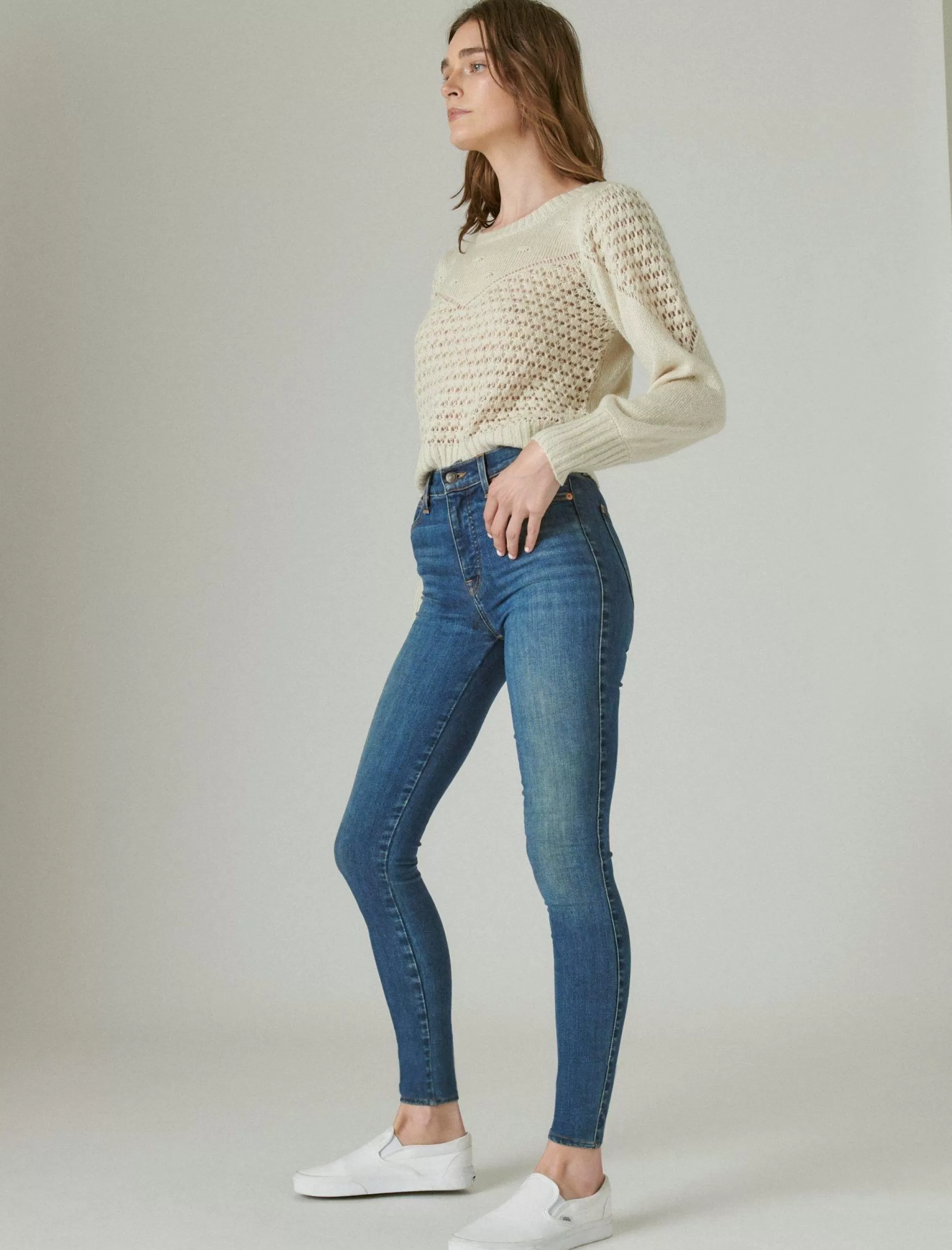 Lucky Brand Jeans | Skinny*uni fit high rise skinny jean confidence club