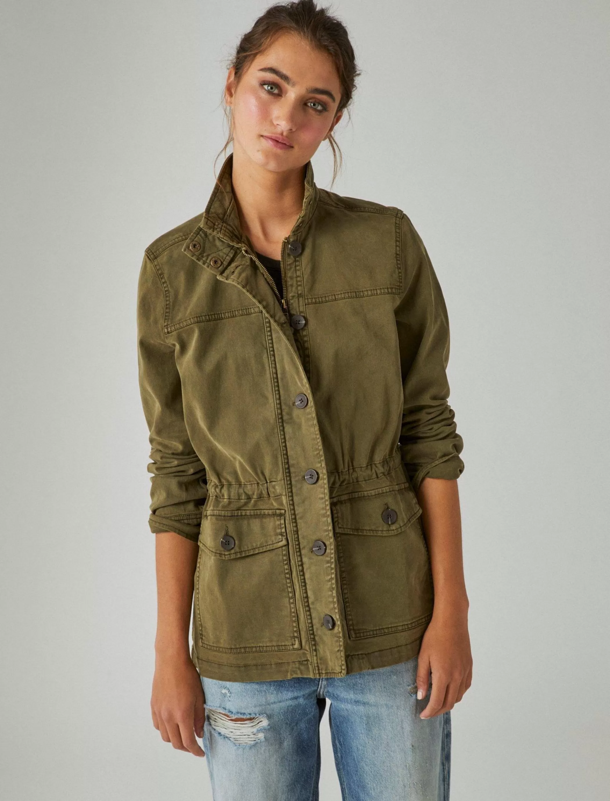 Lucky Brand Jackets & Outerwear*utility jacket olive night