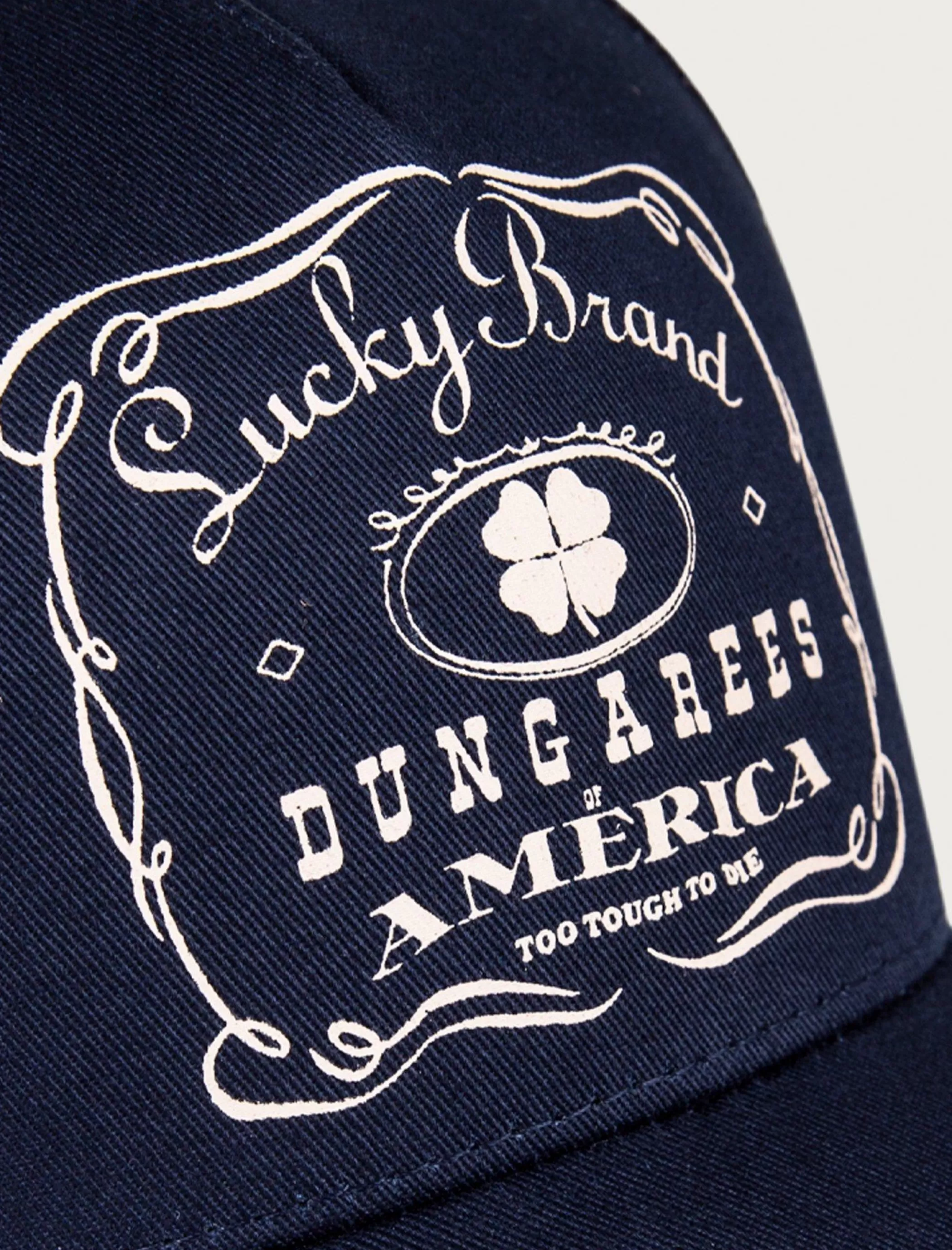 Lucky Brand Hats*vintage trucker dark blue