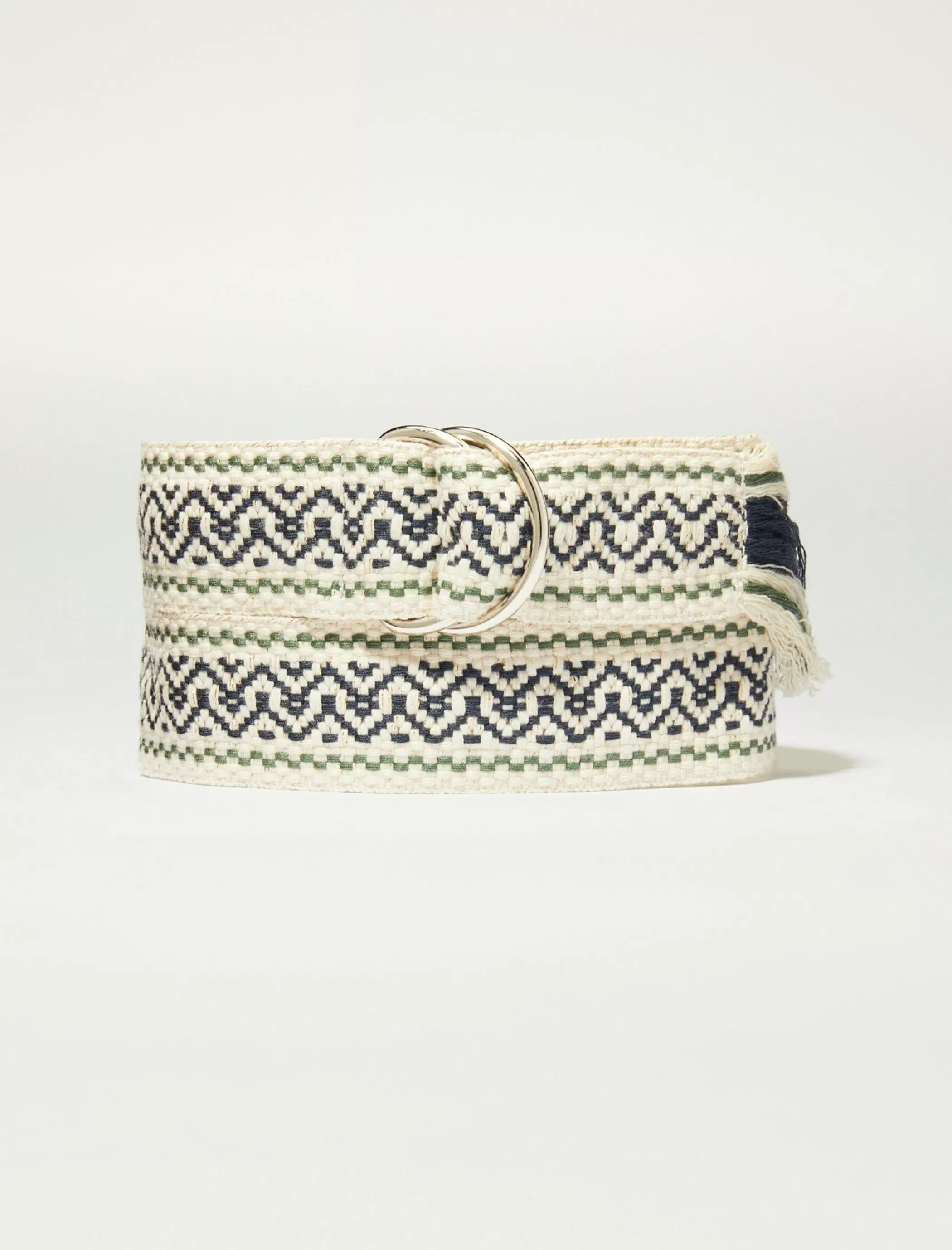 Lucky Brand Belts*woven wrap belt medium dark blue