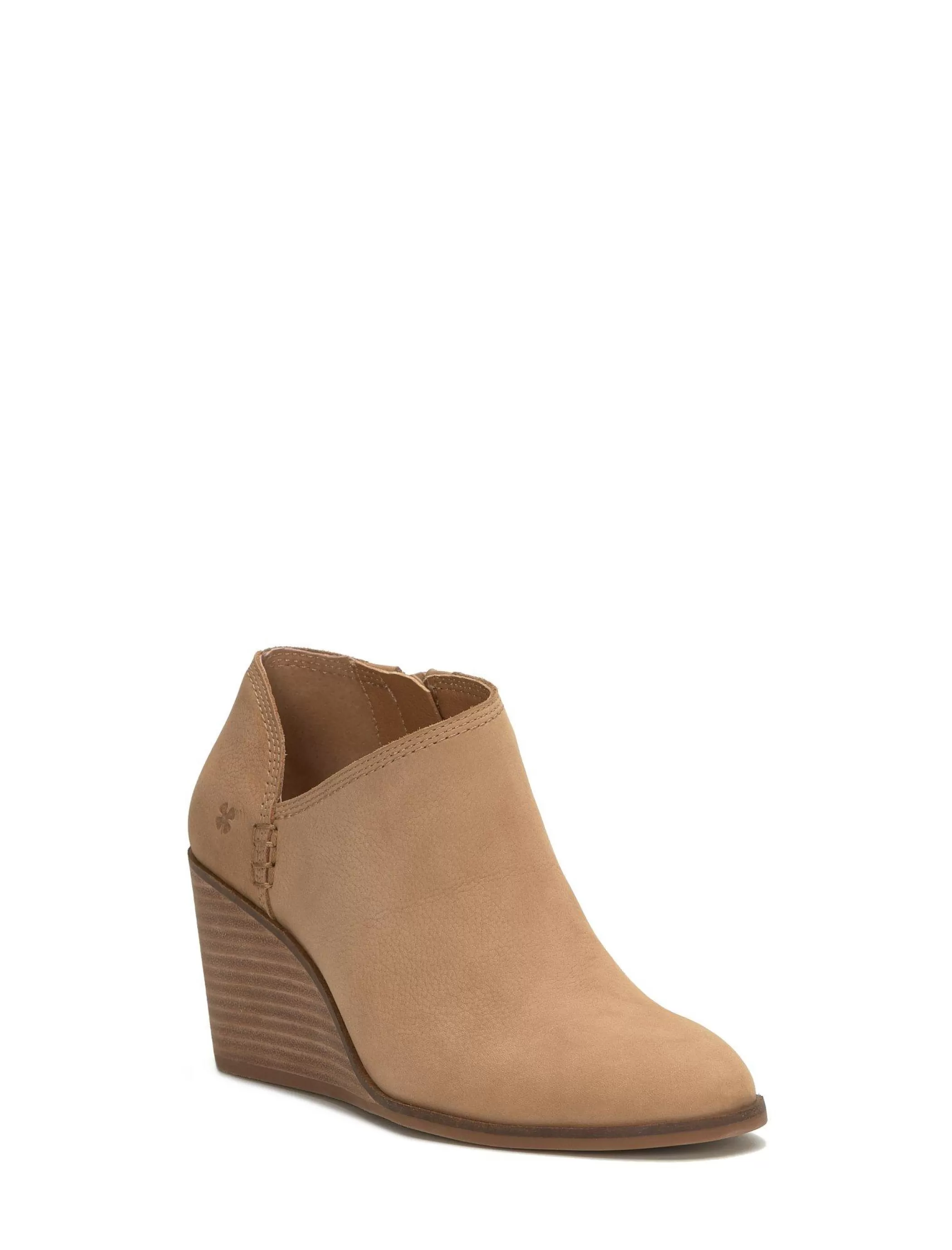 Lucky Brand Shoes*zemlin wedge bootie medium brown